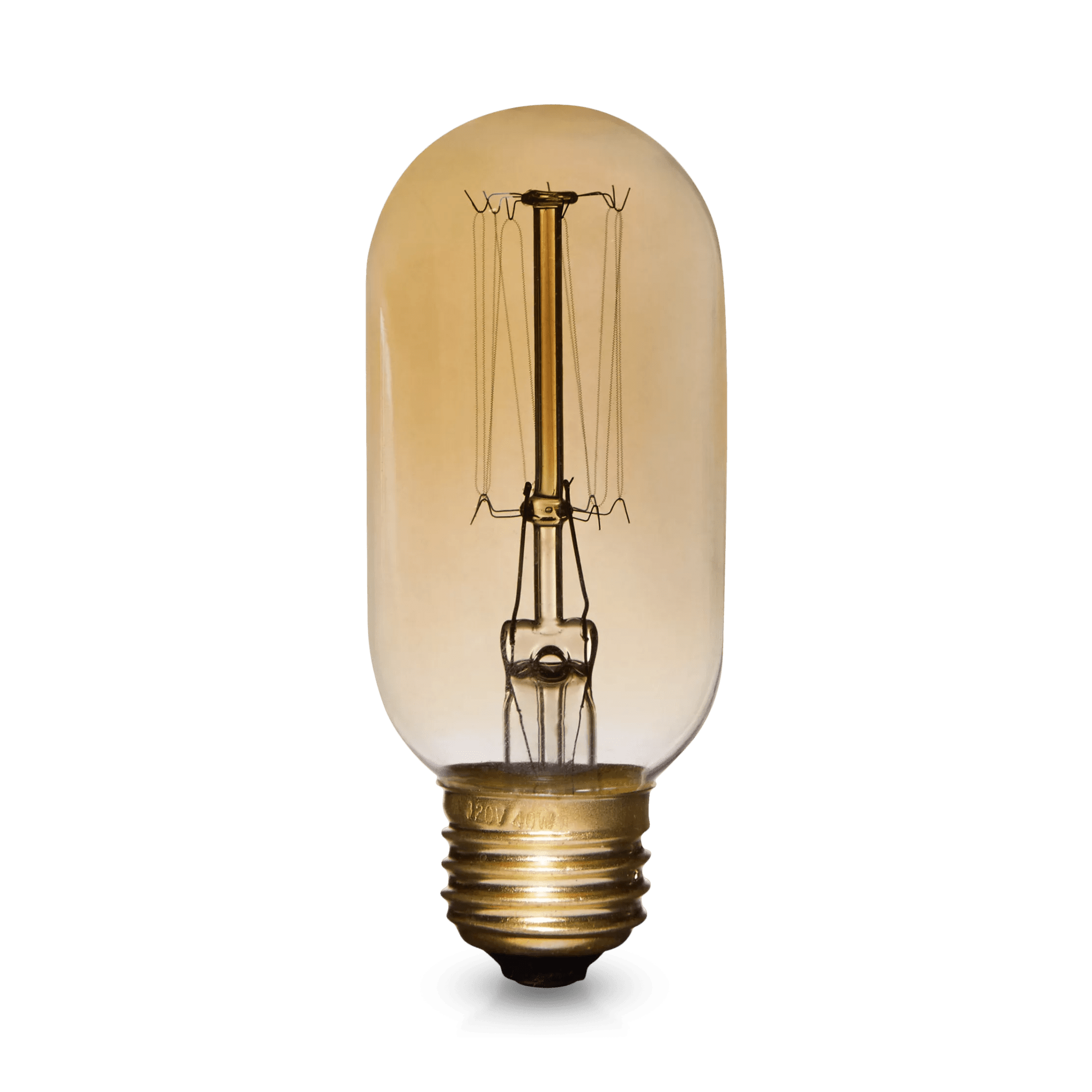 Ampoule tubulaire antique Edison