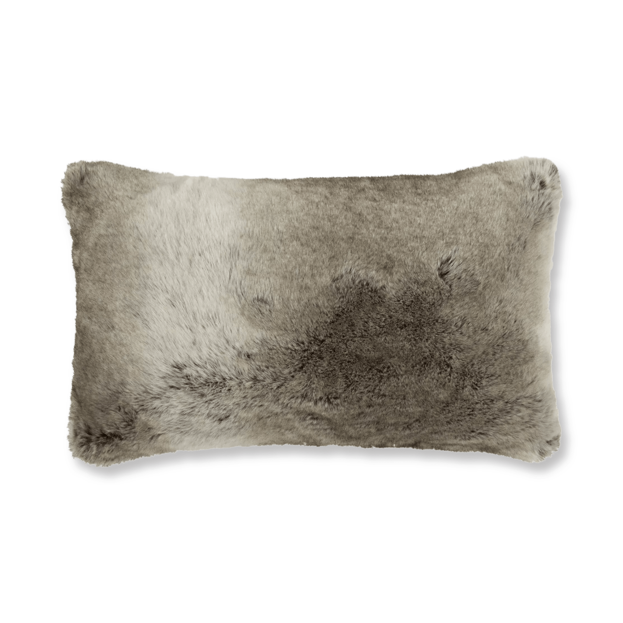 Coussin décoratif Lombaire en fausse fourrure Wolf