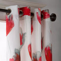 Black Curtain Rod Set - Diameter 16/19 mm