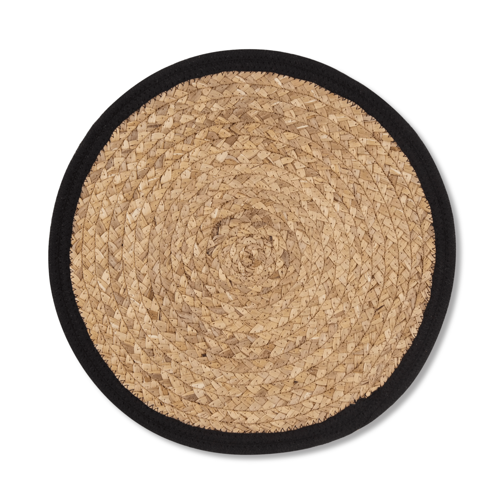 Napperon en fibre naturelle rond