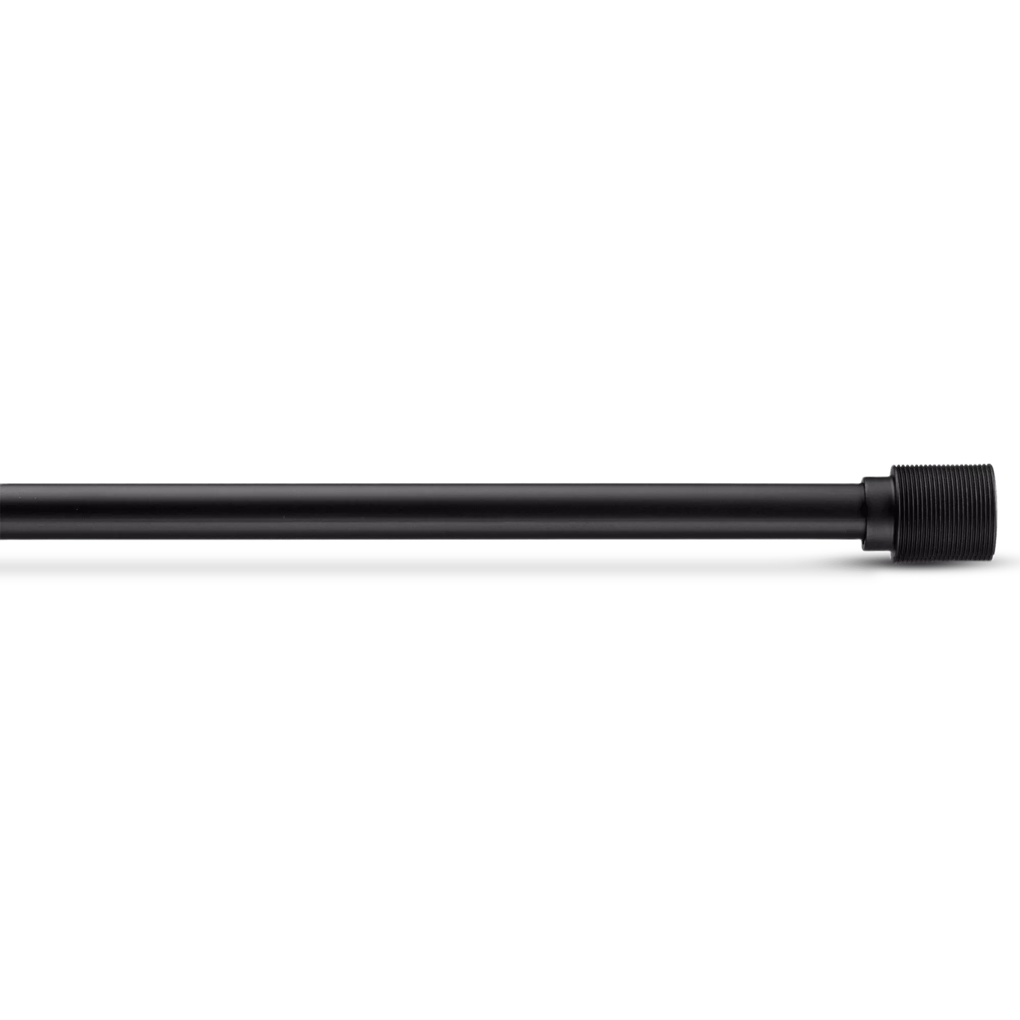Black Chelsea Curtain Rod Set - Diameter 16/19 mm