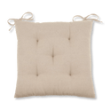 Coussin de chaise naturel