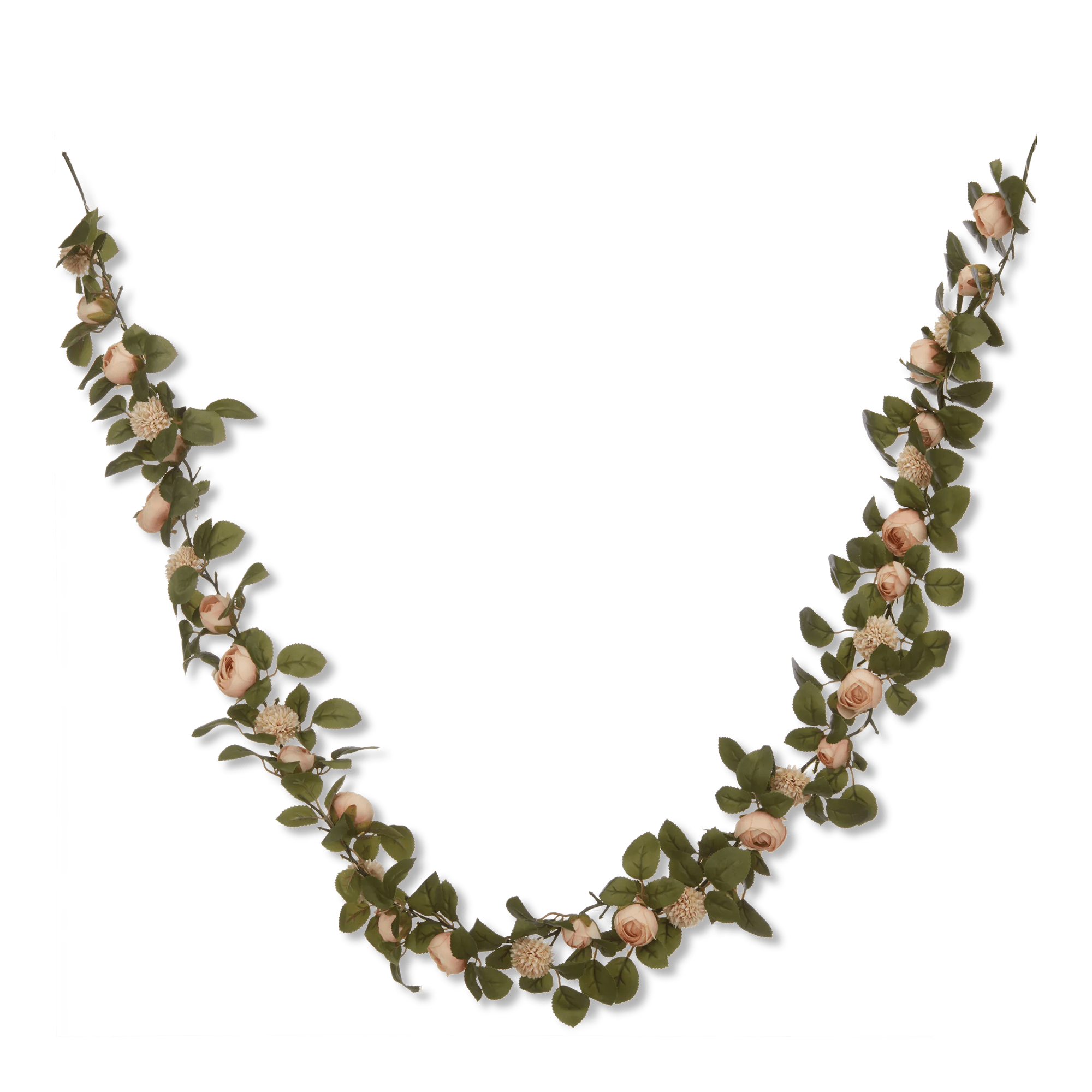 Guirlande florale à lumières DEL