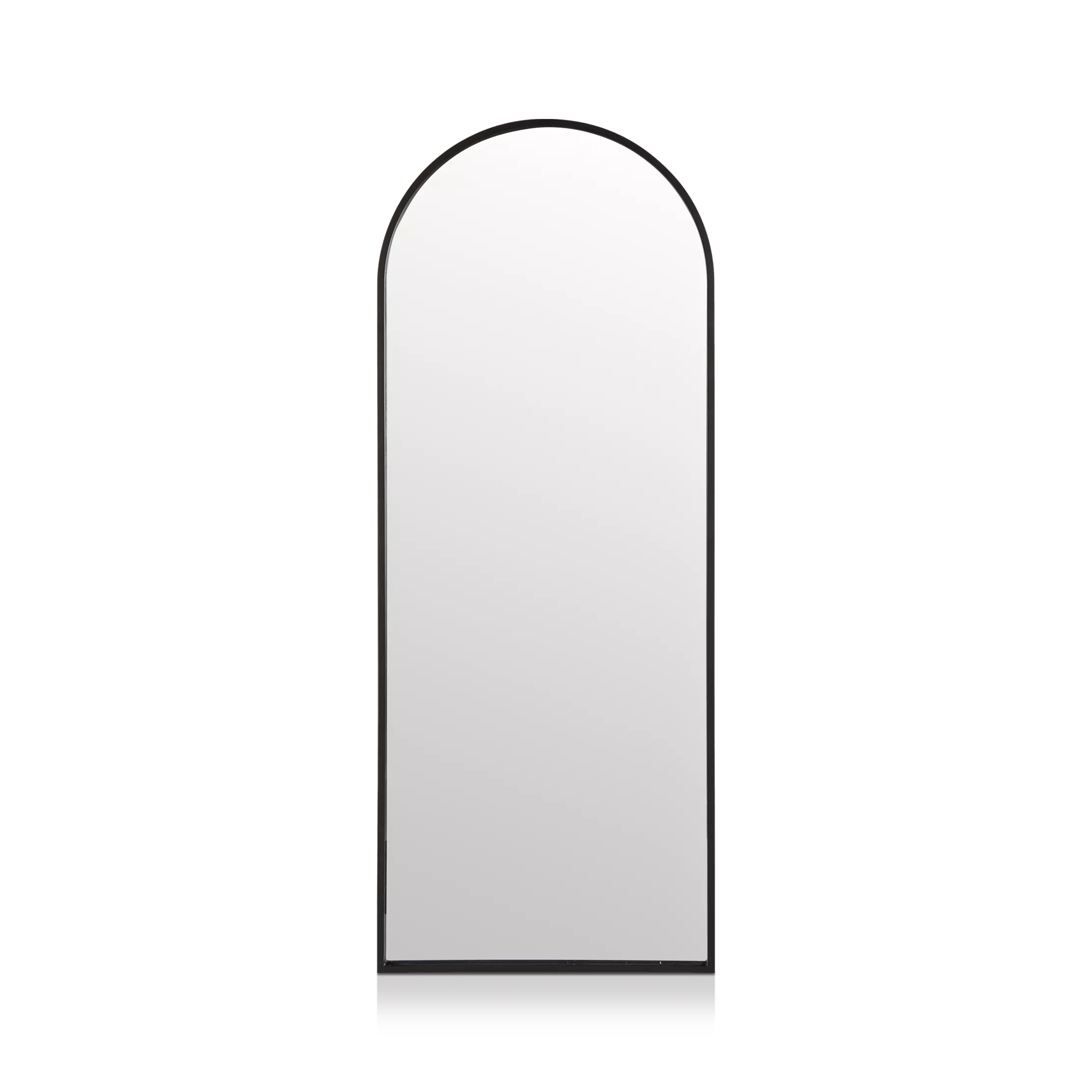 Miroir pleine longueur arqué noir