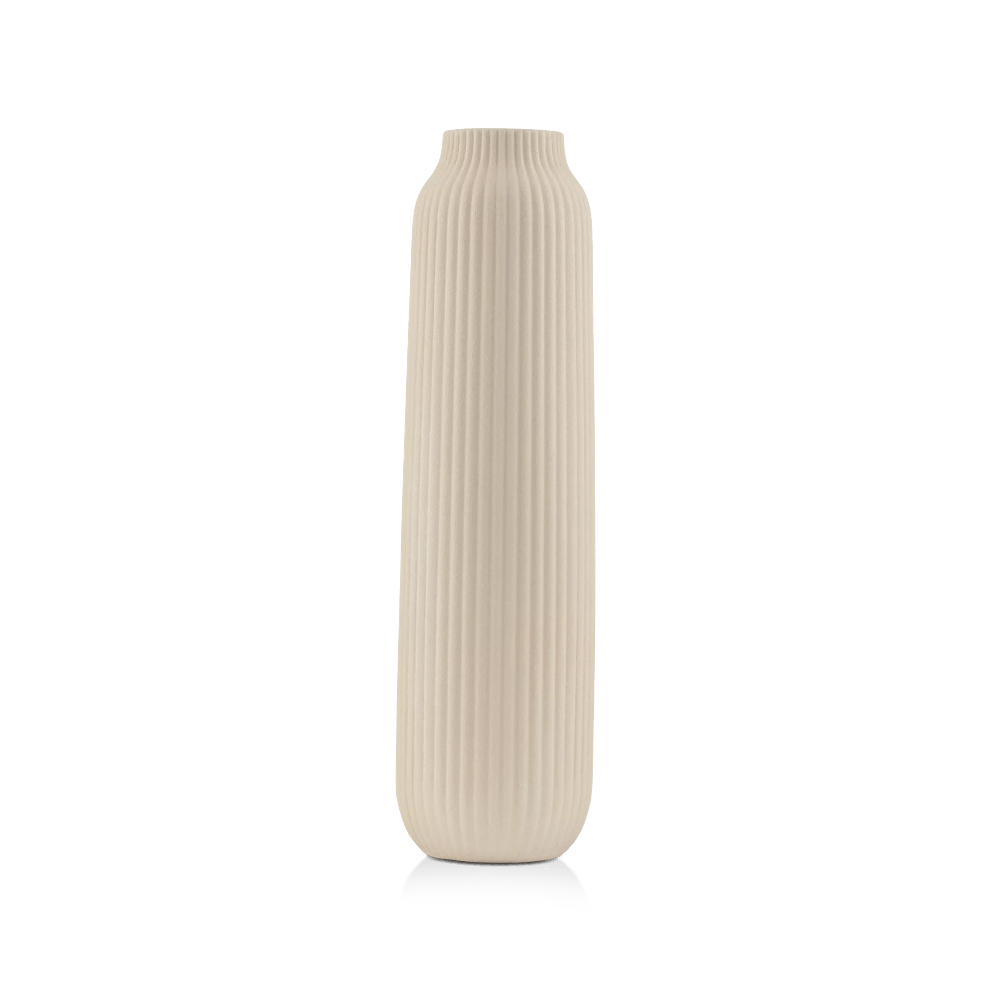 Grand vase en céramique gravée