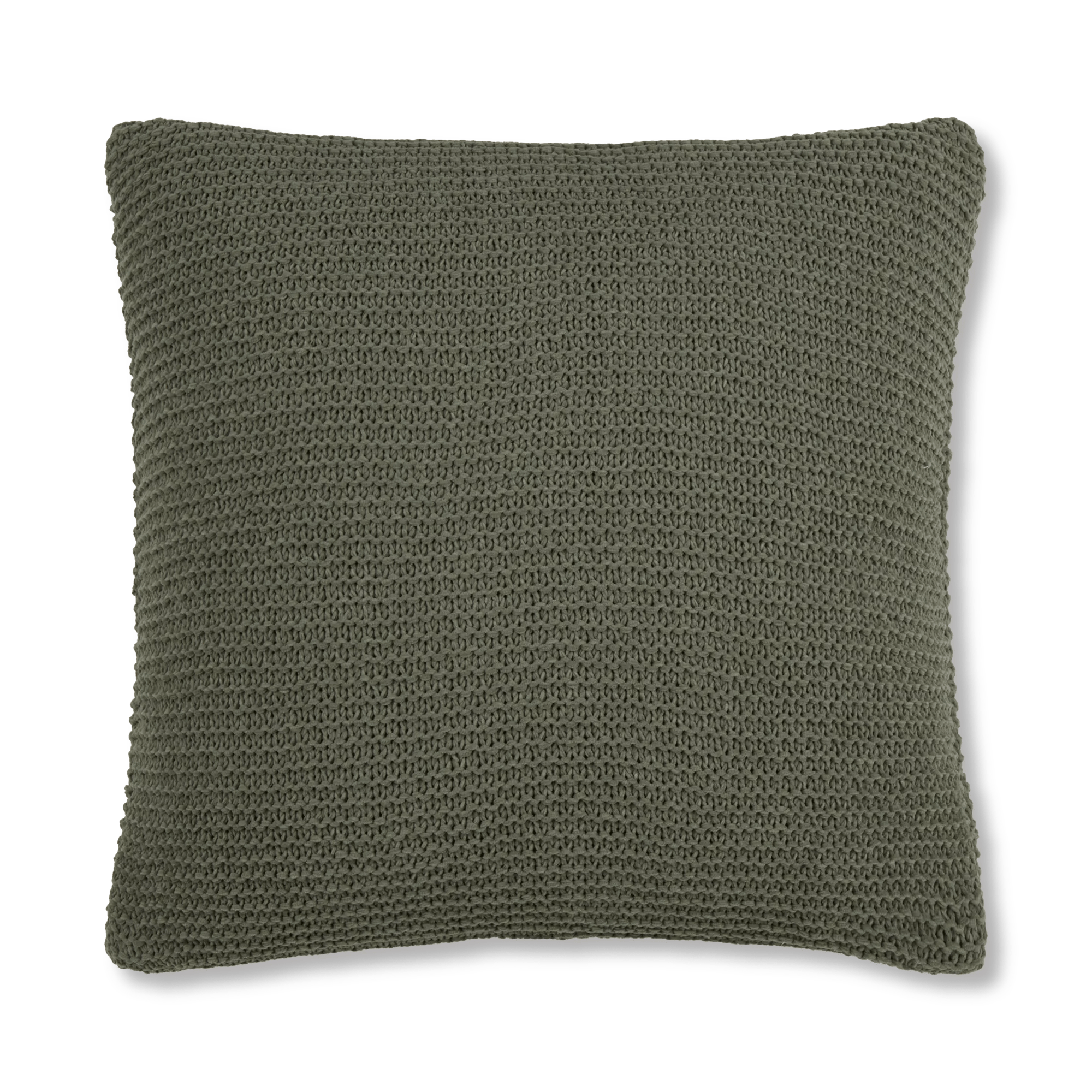 Coussin décoratif tissé Lonny vert