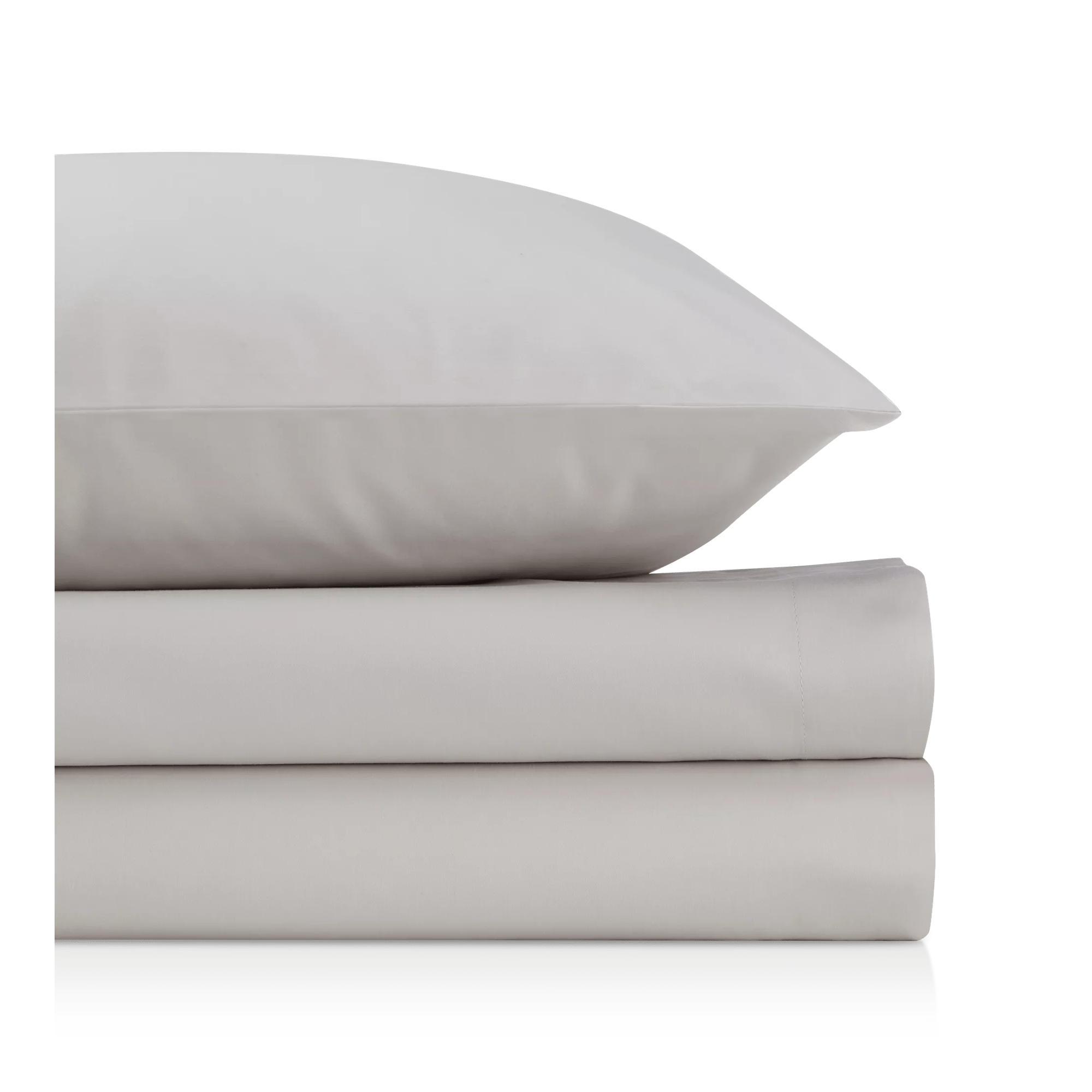 Ensemble de draps 4 pièces en bambou gris