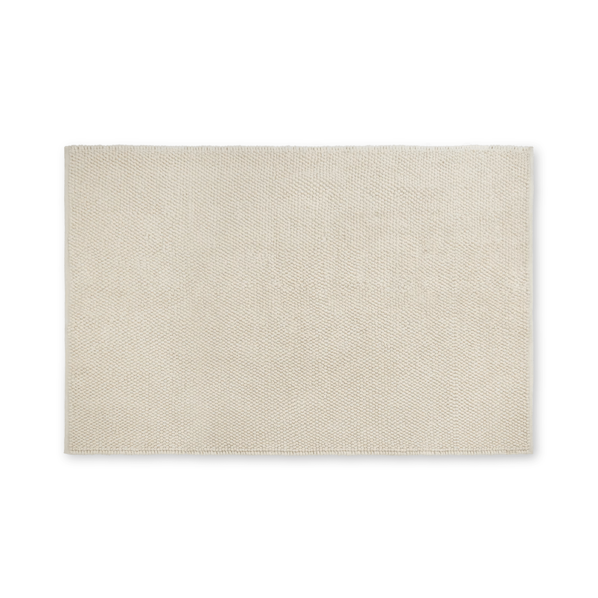 Tapis en Polyester Landric blanc