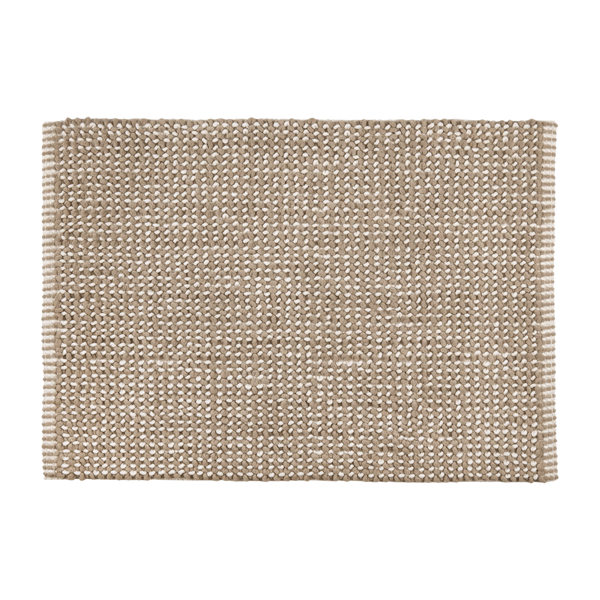 Tapis de bain à deux tons