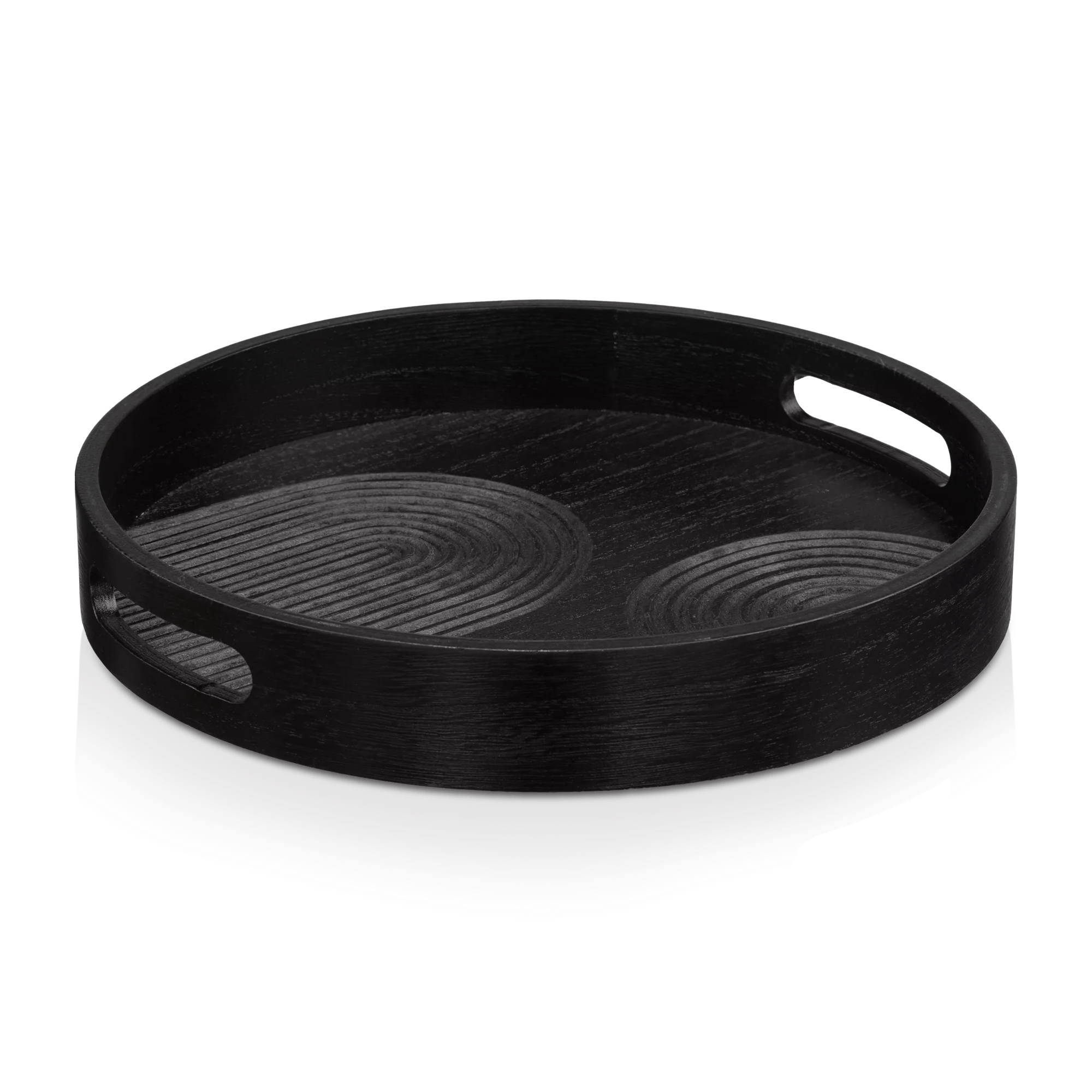 Black Engraved Tray
