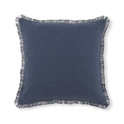 Coussin décoratif Taha indigo