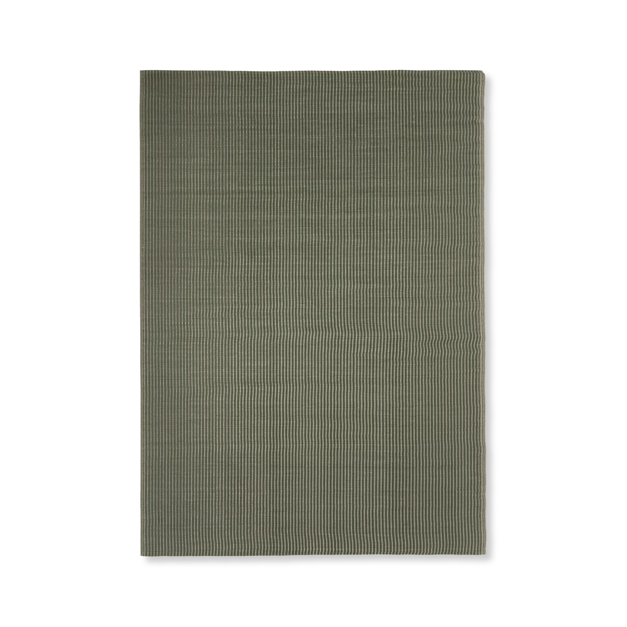 Tapis d'extérieur bicolore vert 5x7