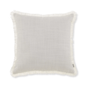 Coussin décoratif Taha blanc cassé
