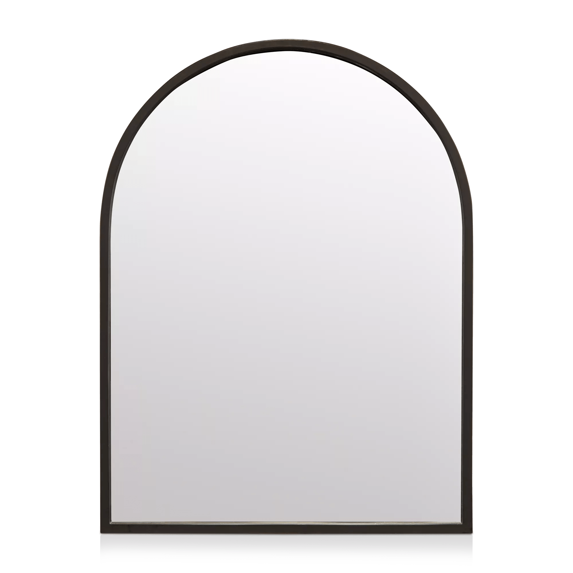 Miroir arqué noir
