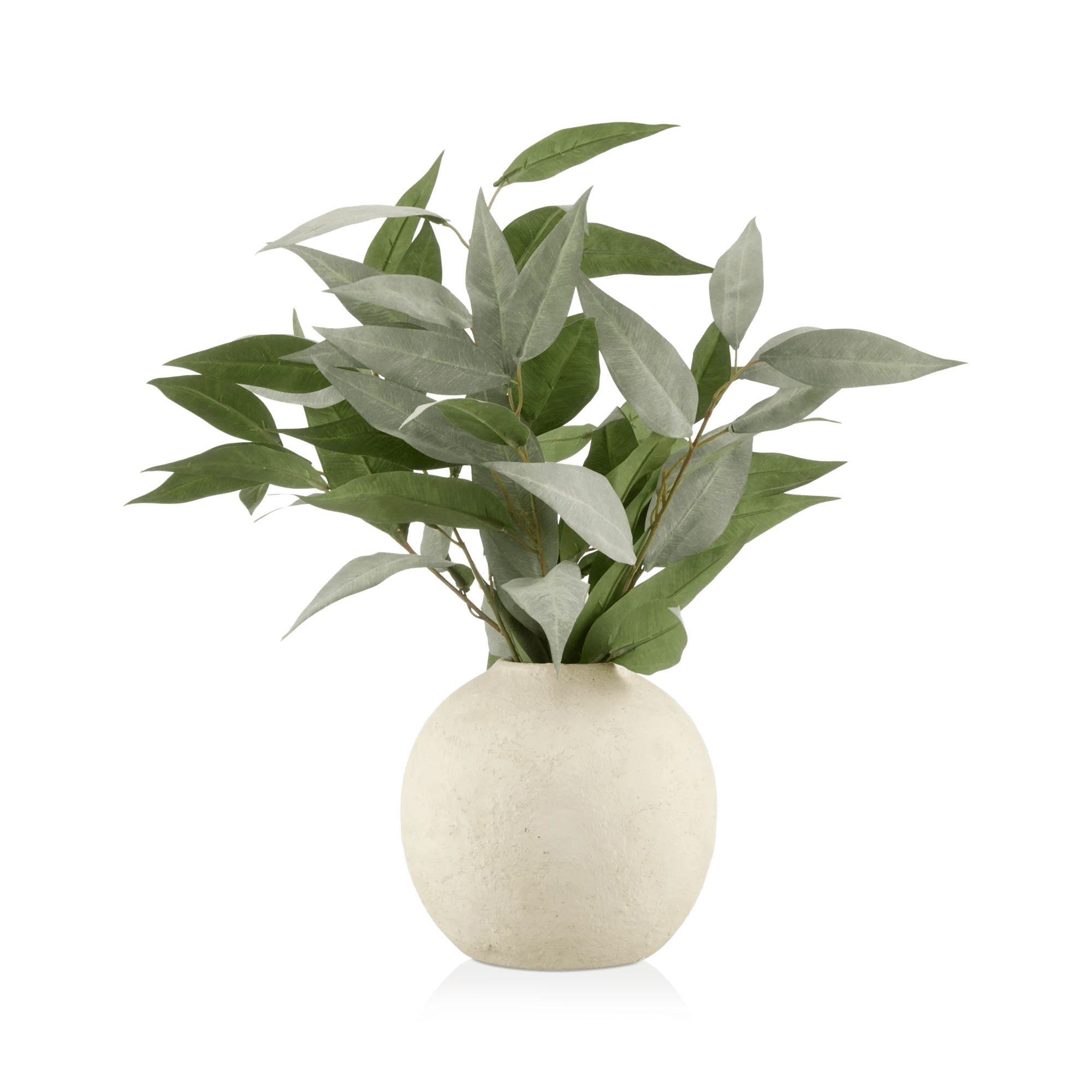 Eucalyptus artificielle dans un Pot en céramique