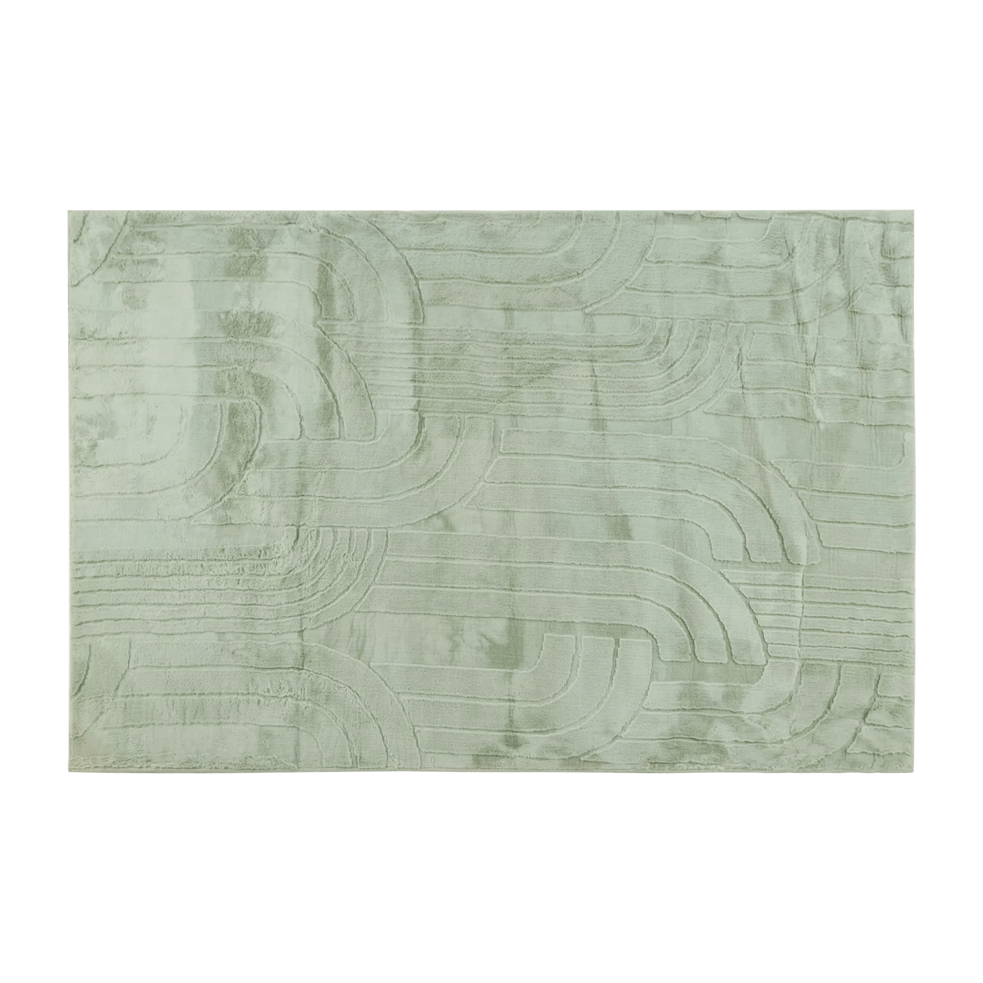 Tapis en fausse fourrure