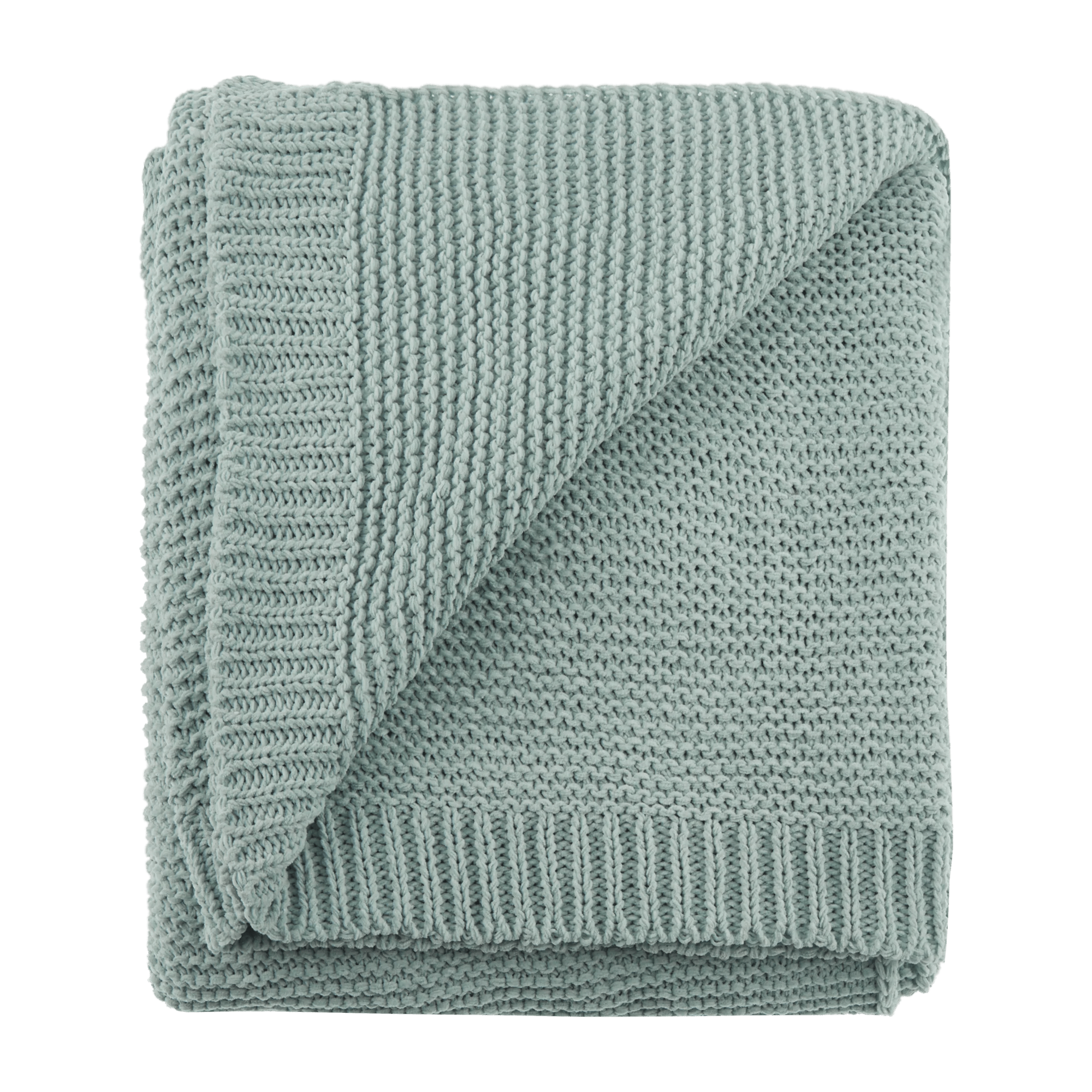Jeté tissé Lonny aqua