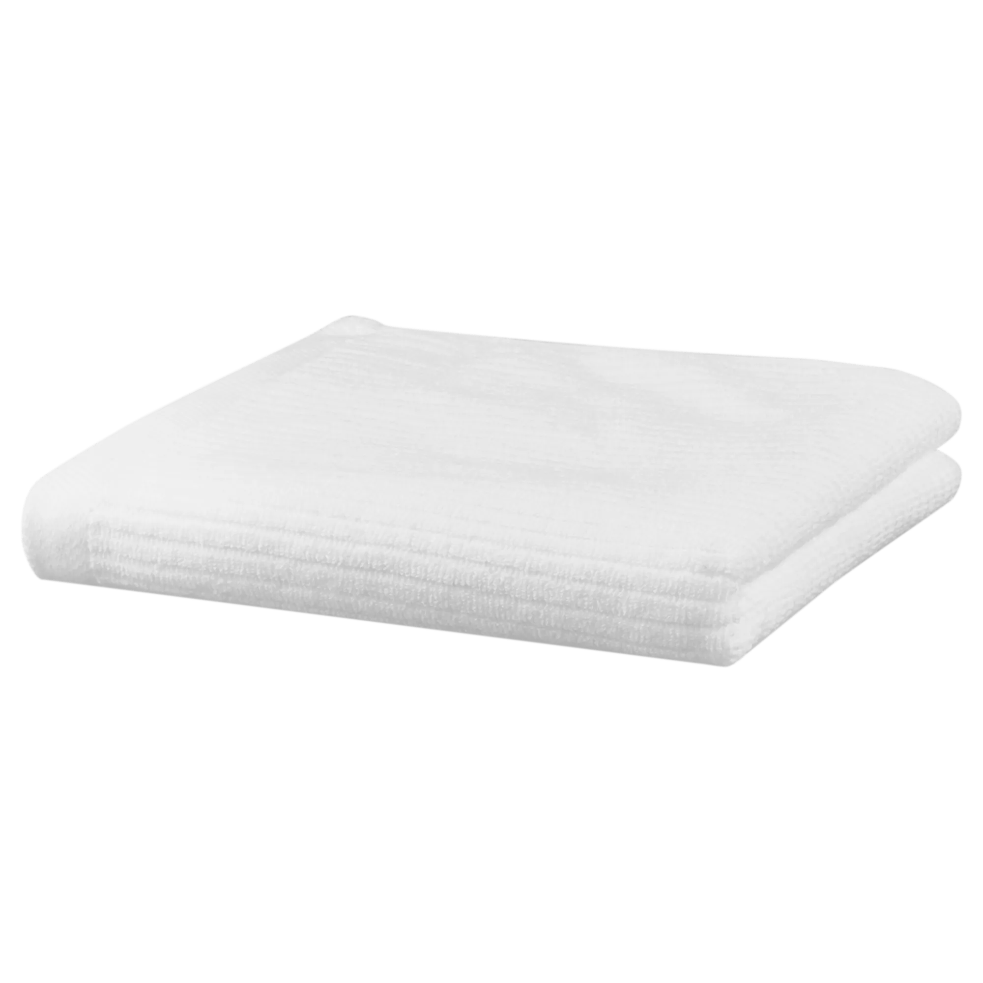 Serviette à main côtelée