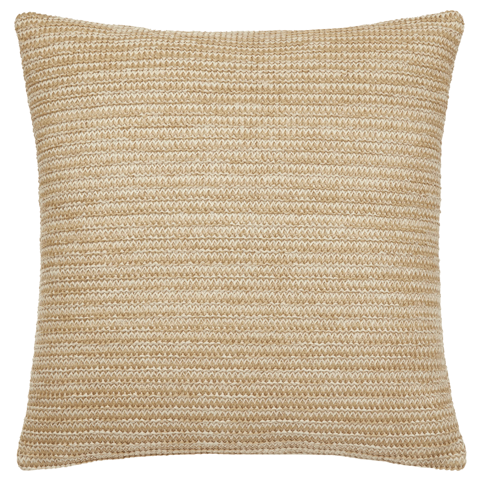 Coussin décoratif d'extérieur tissé Oriane