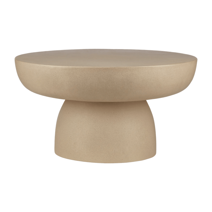 Table basse effet béton