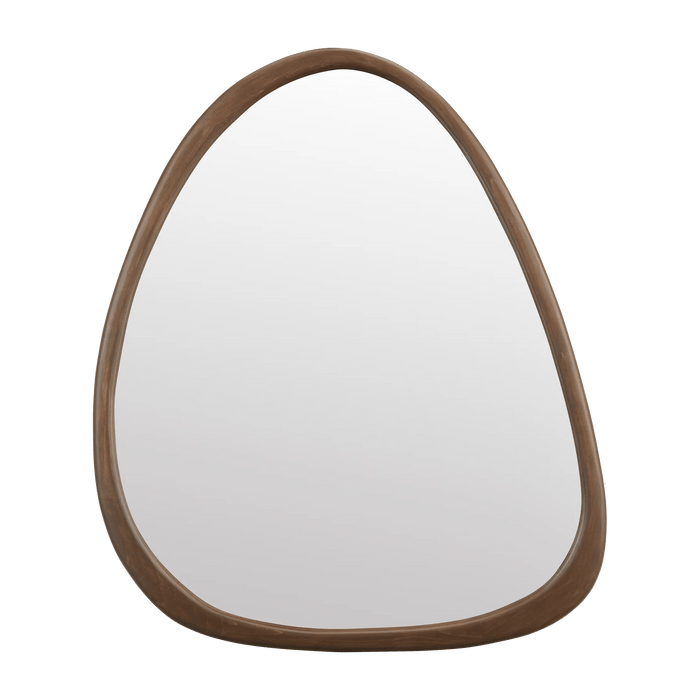 Miroir organique en noyer