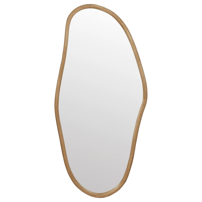 Miroir organique en bois