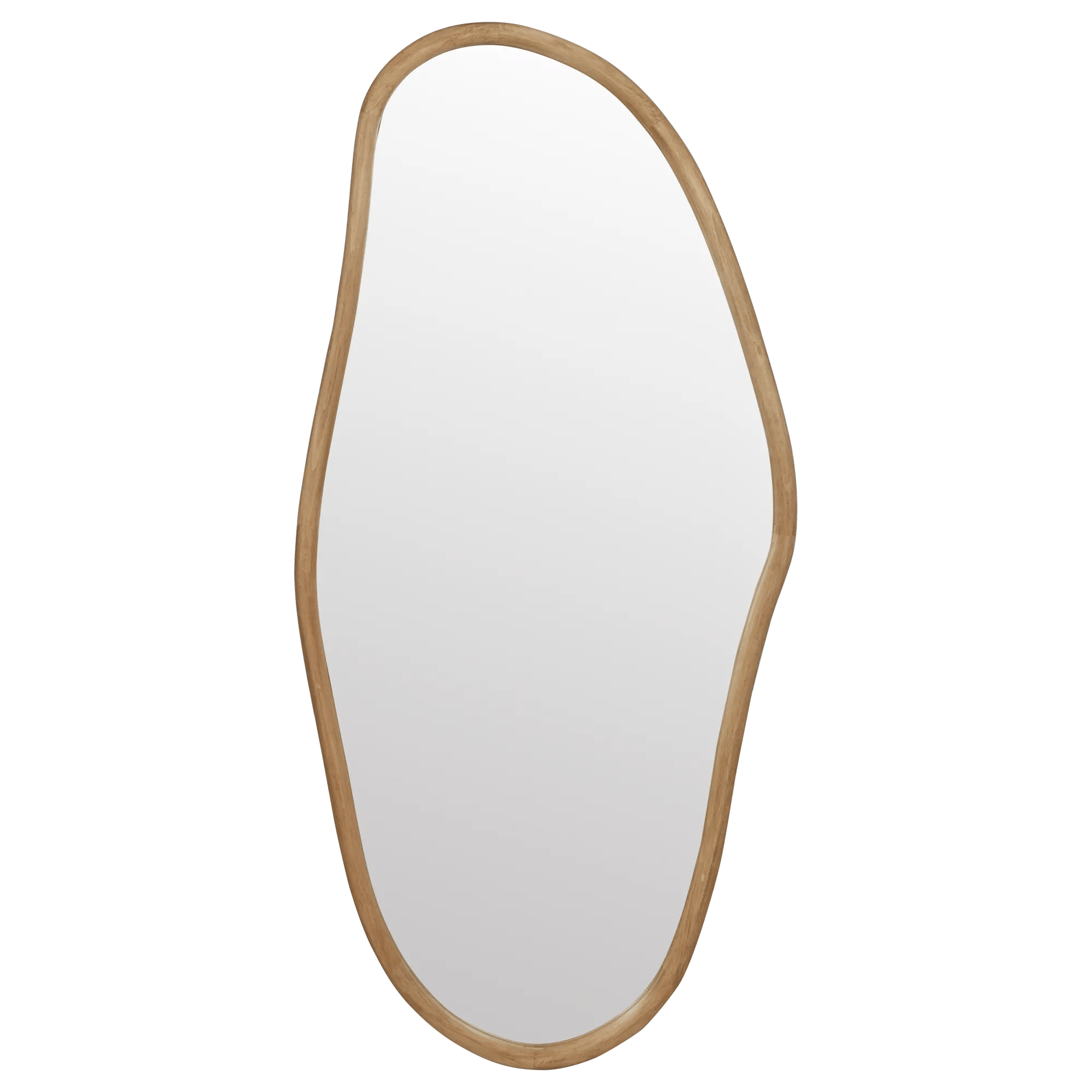 Miroir organique en bois