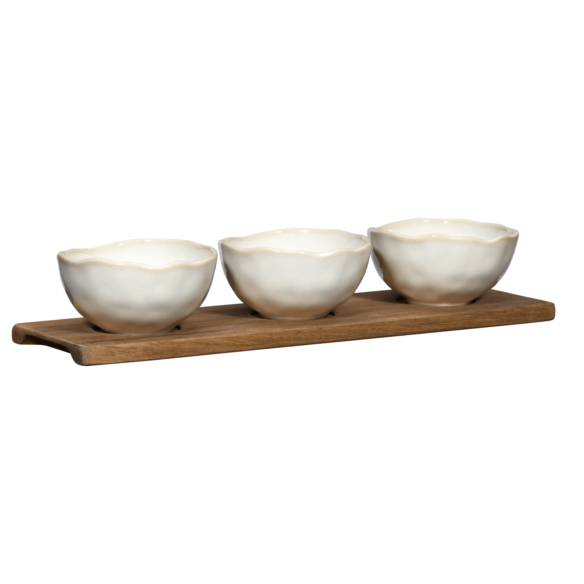 Ensemble de 3 bols avec plateau