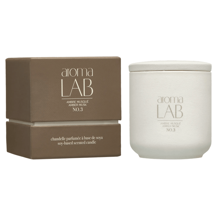 Chandelle ambre musqué - Aroma Lab