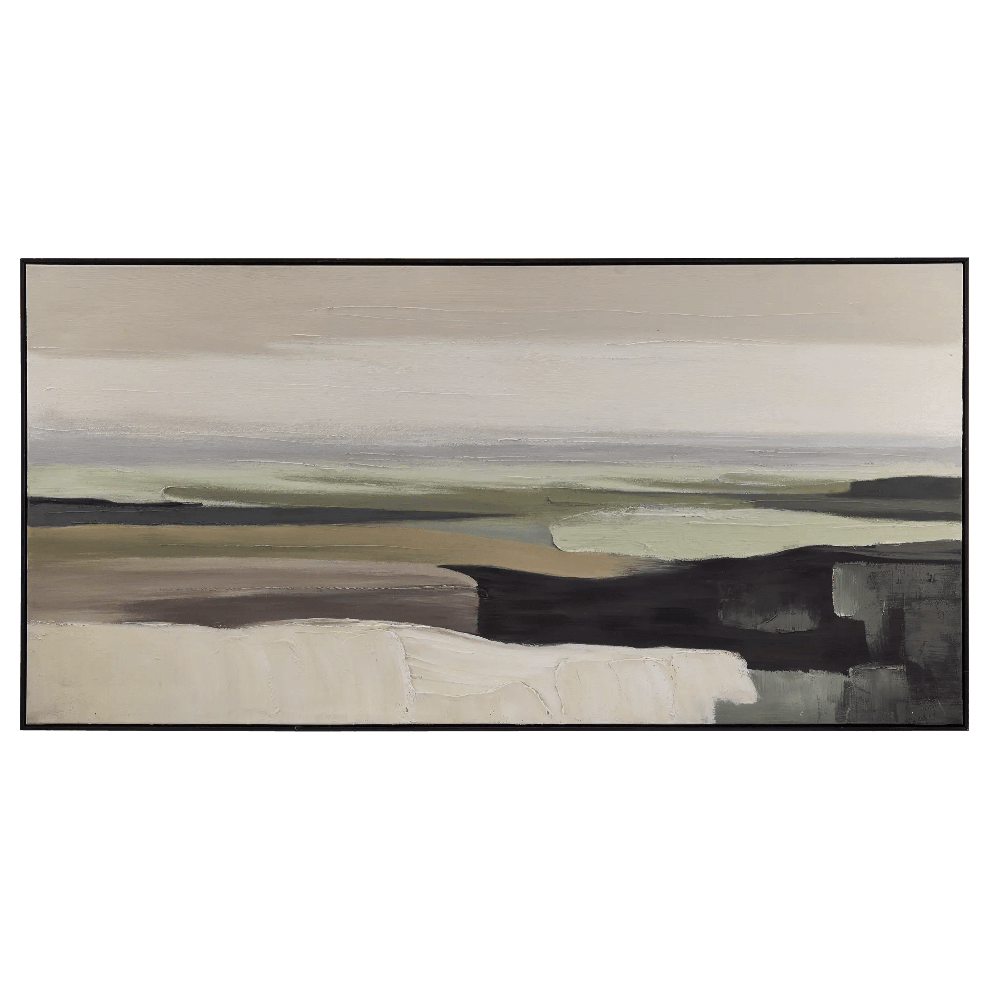 Abstract Landscape Framed Art