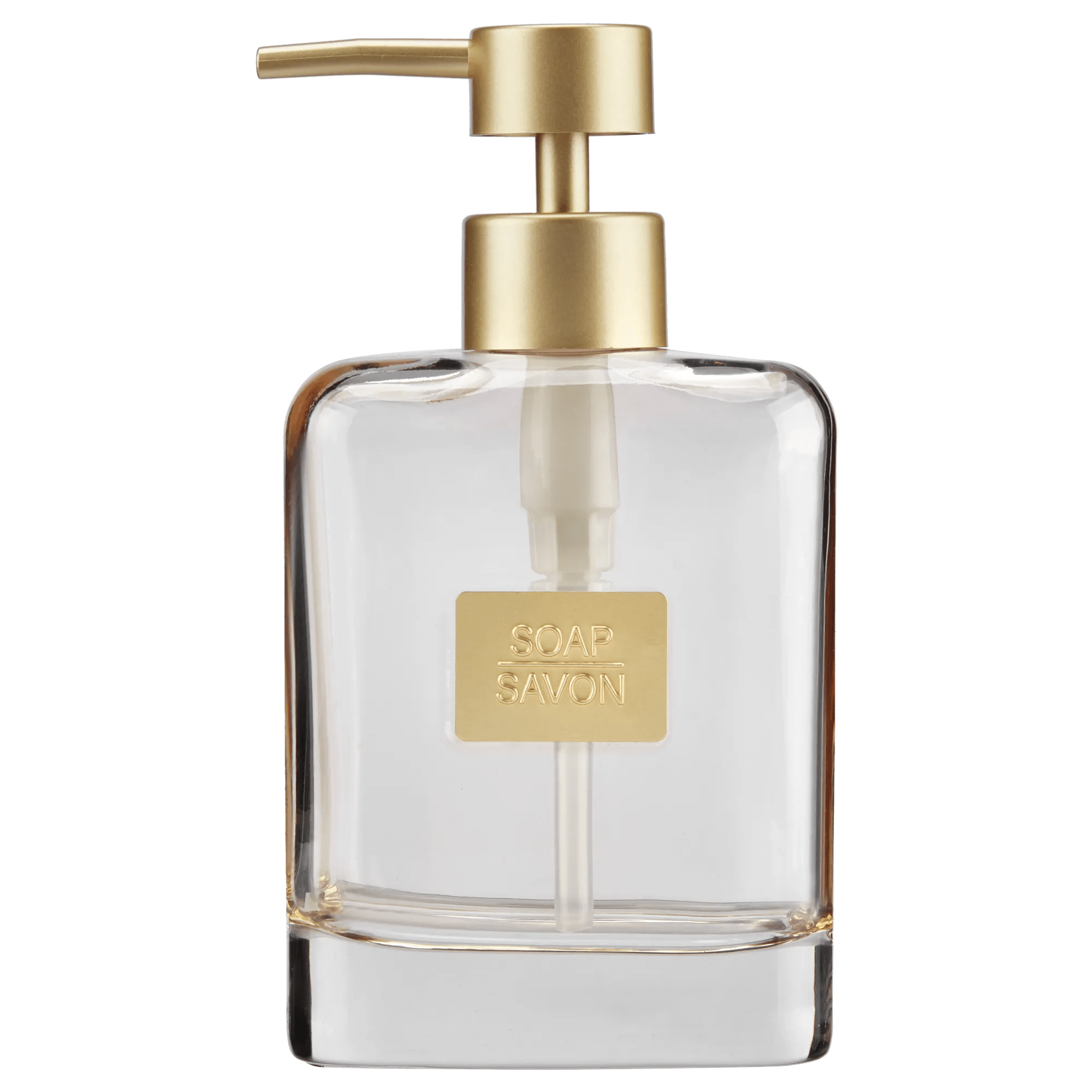 Distributeur de savon liquide en verre