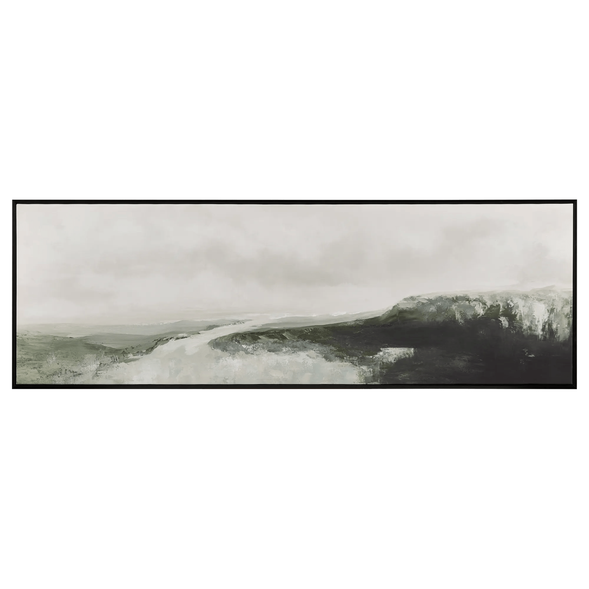 Tableau encadré paysage de rivière