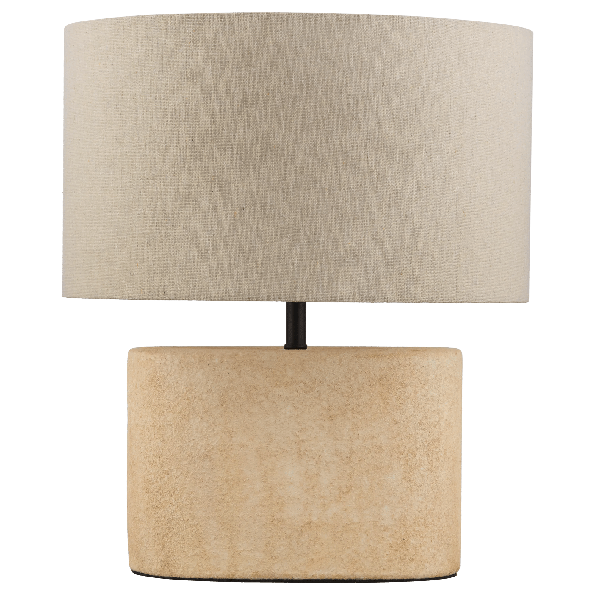 Lampe de table texturée