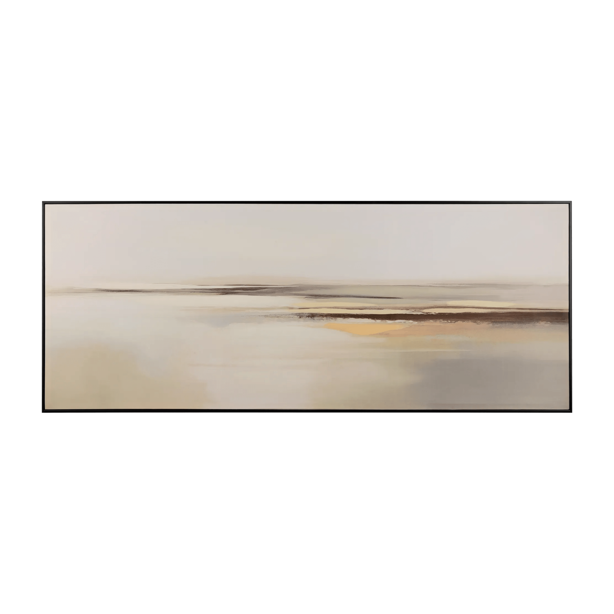 Abstract Framed Canvas