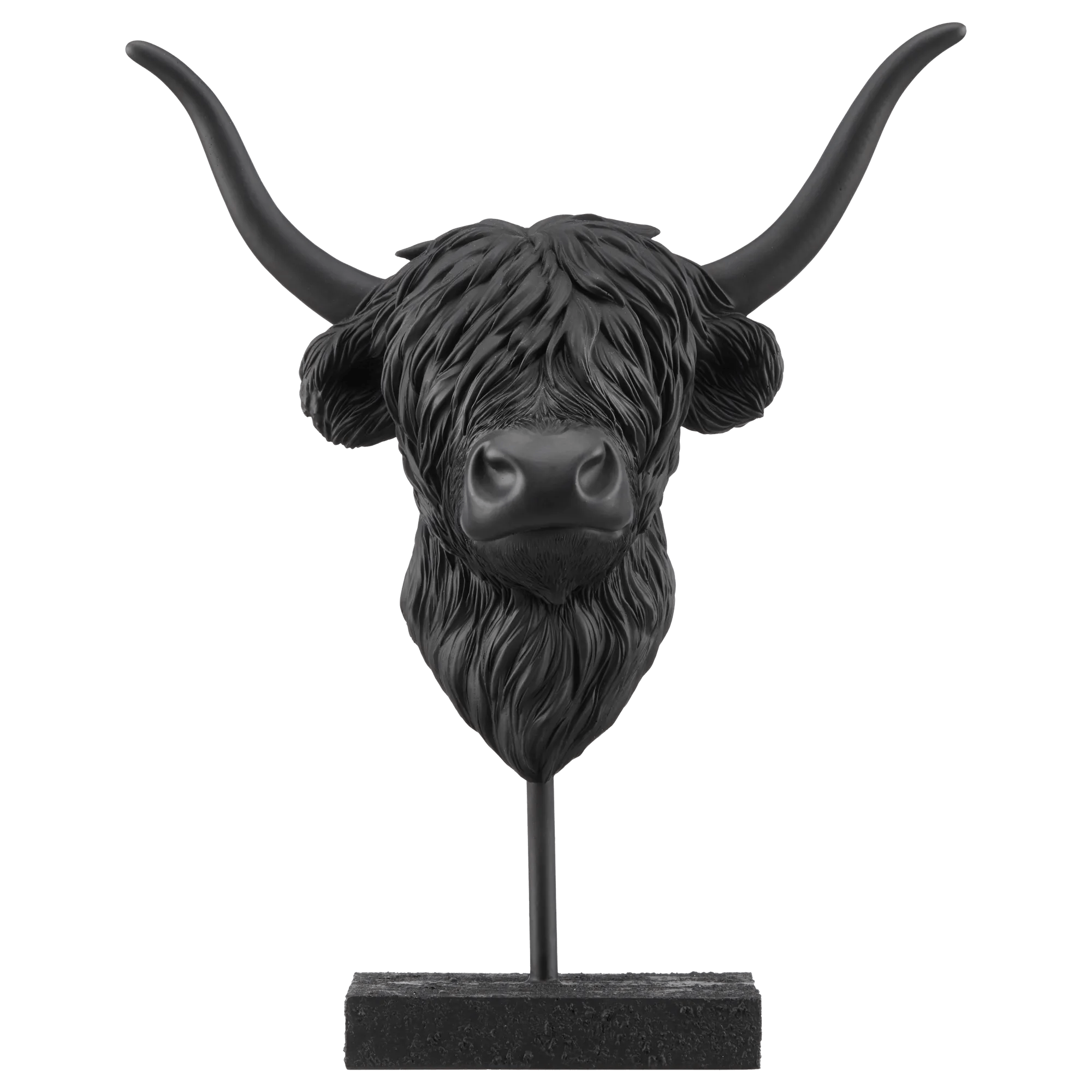Statue de vache Highland