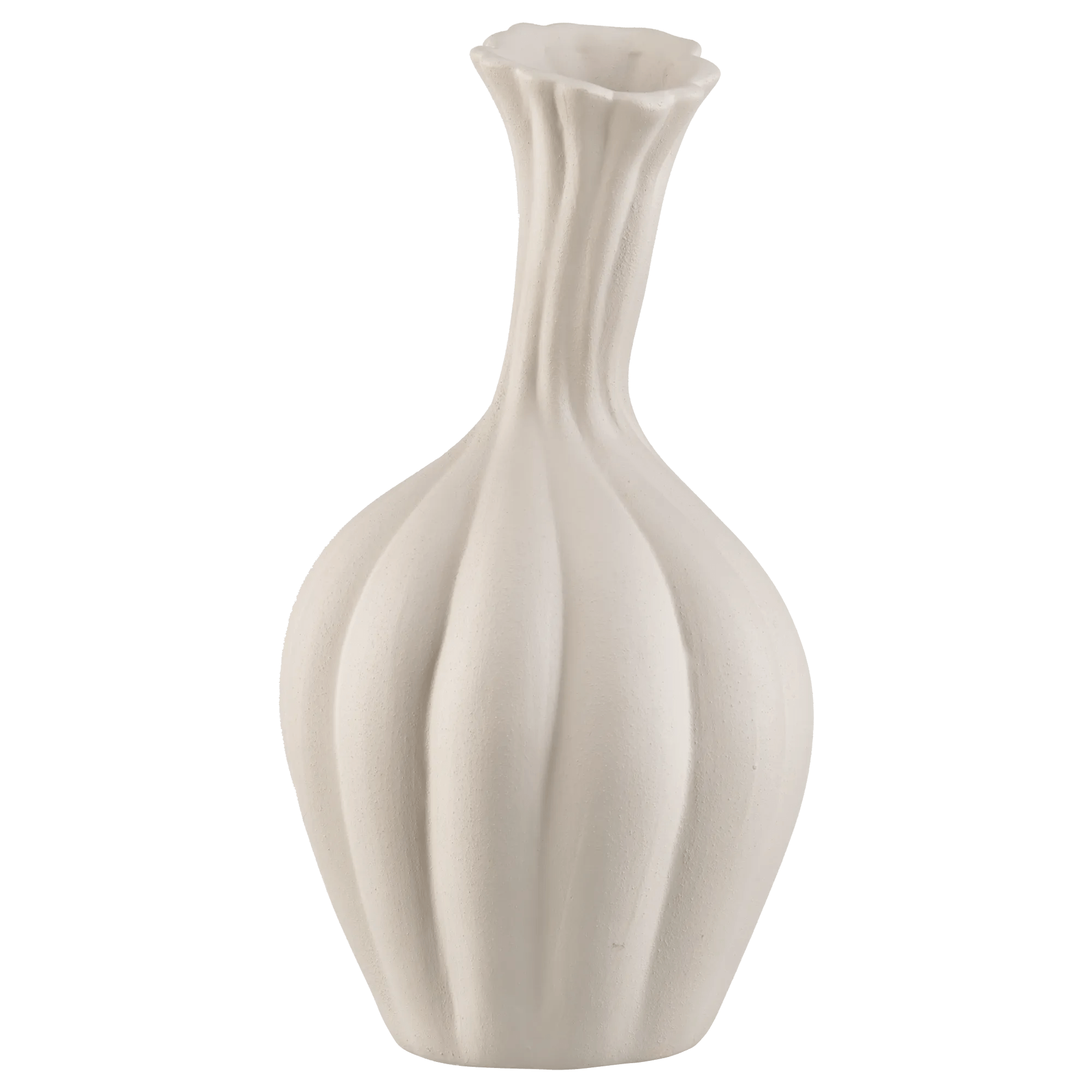 Grand vase à pétales