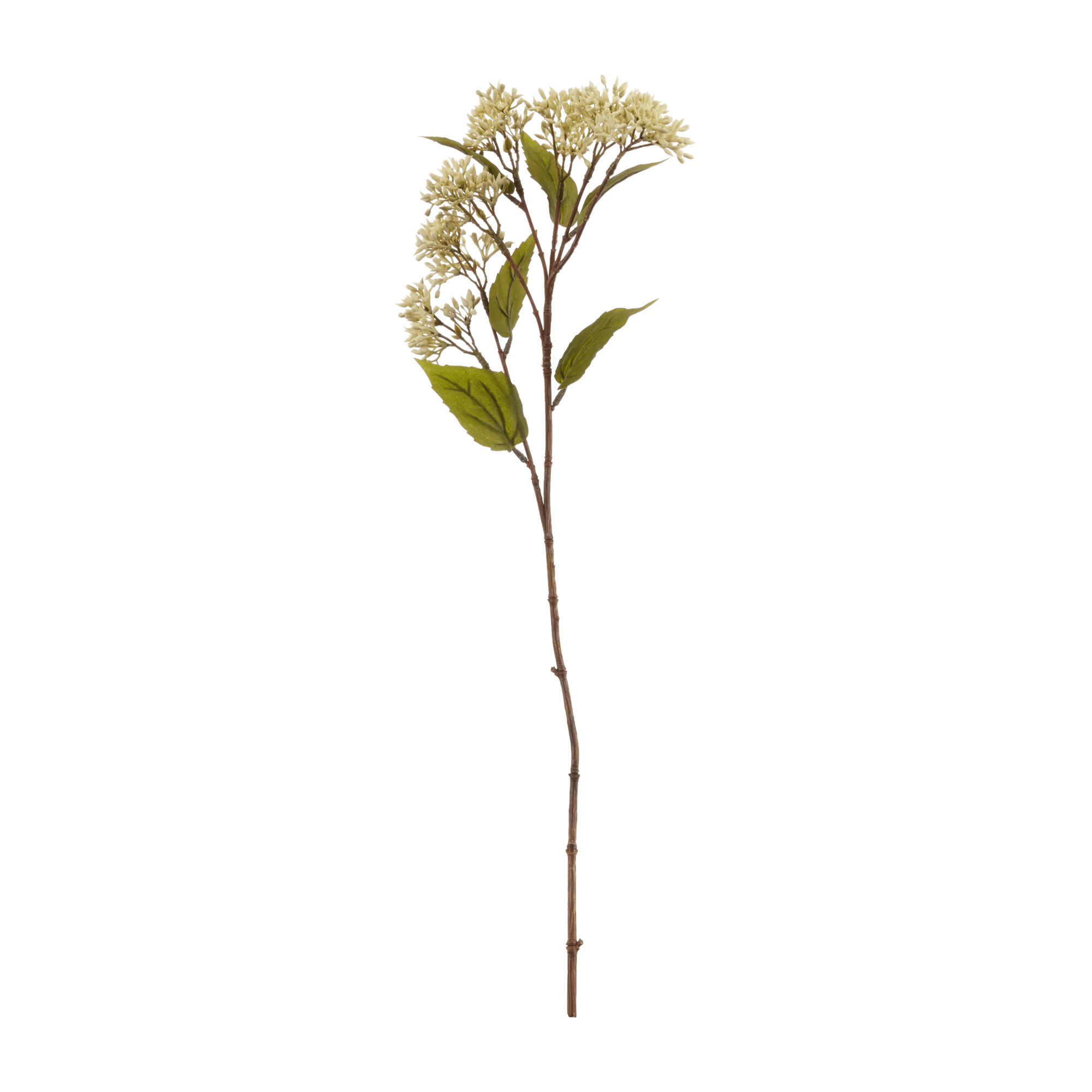 Tige artificielle de bourgeon de lilas blanc