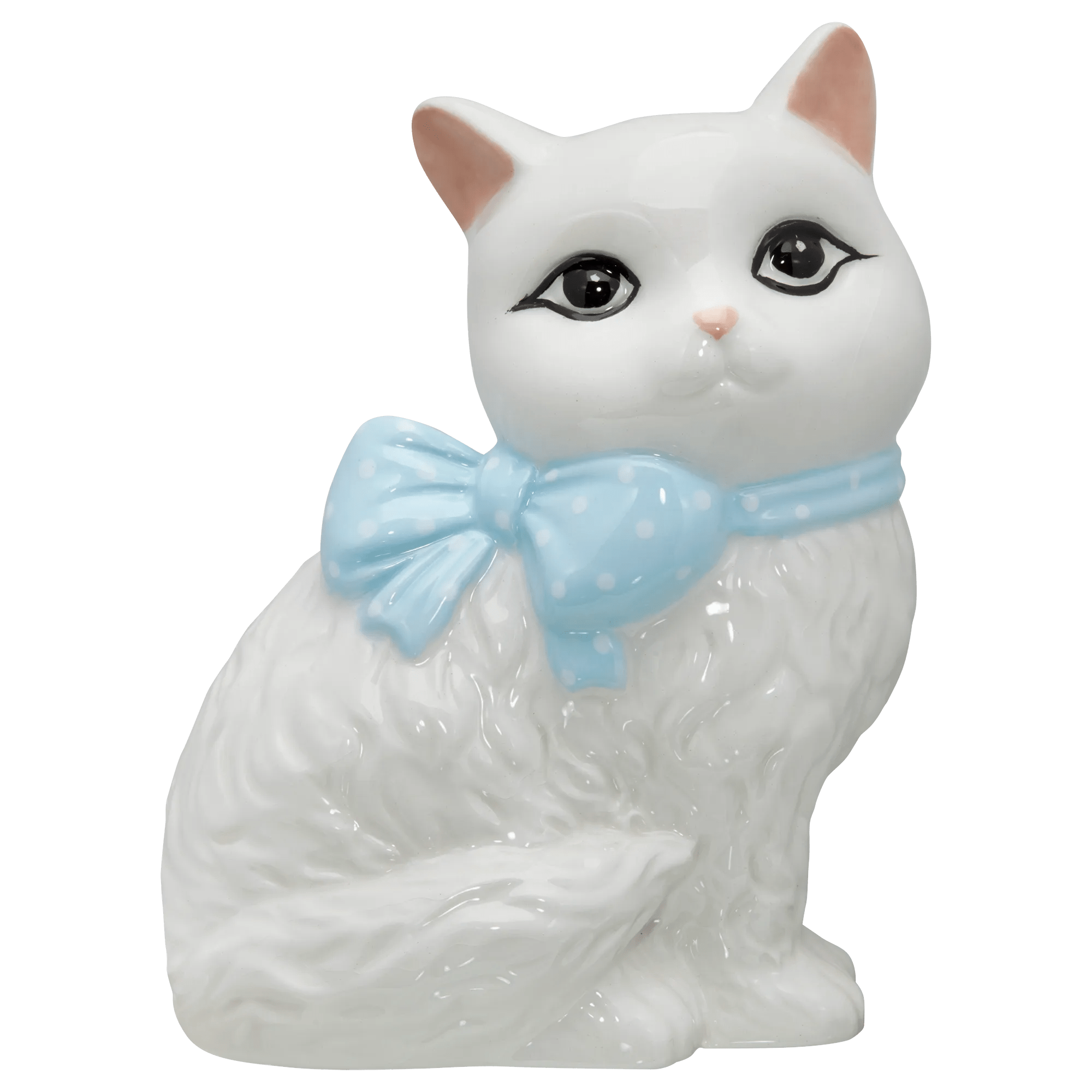 Chat en céramique