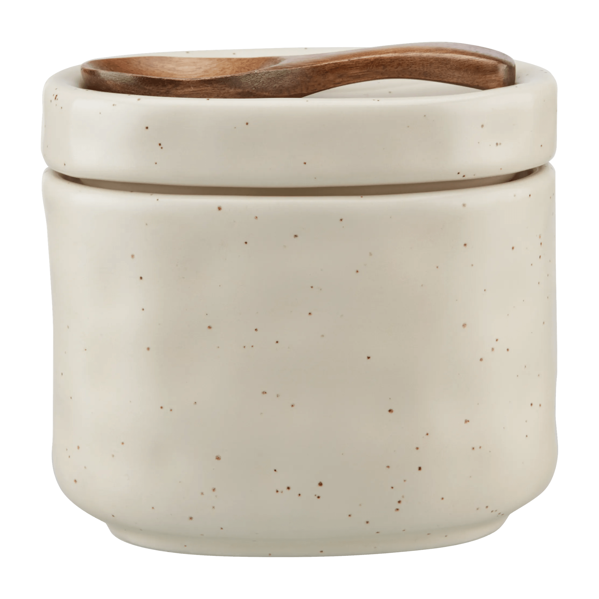 Jar with Wood Spoon
