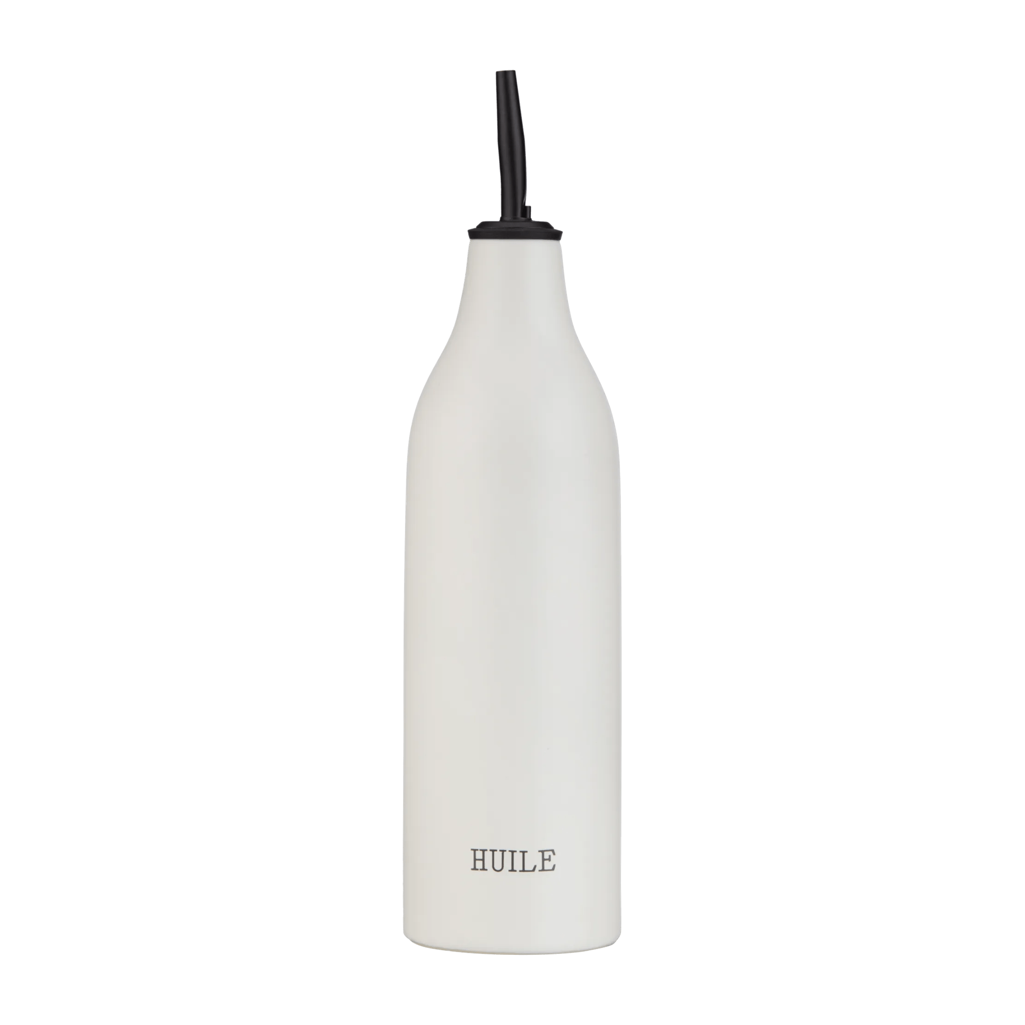 Bouteille d'huile en céramique