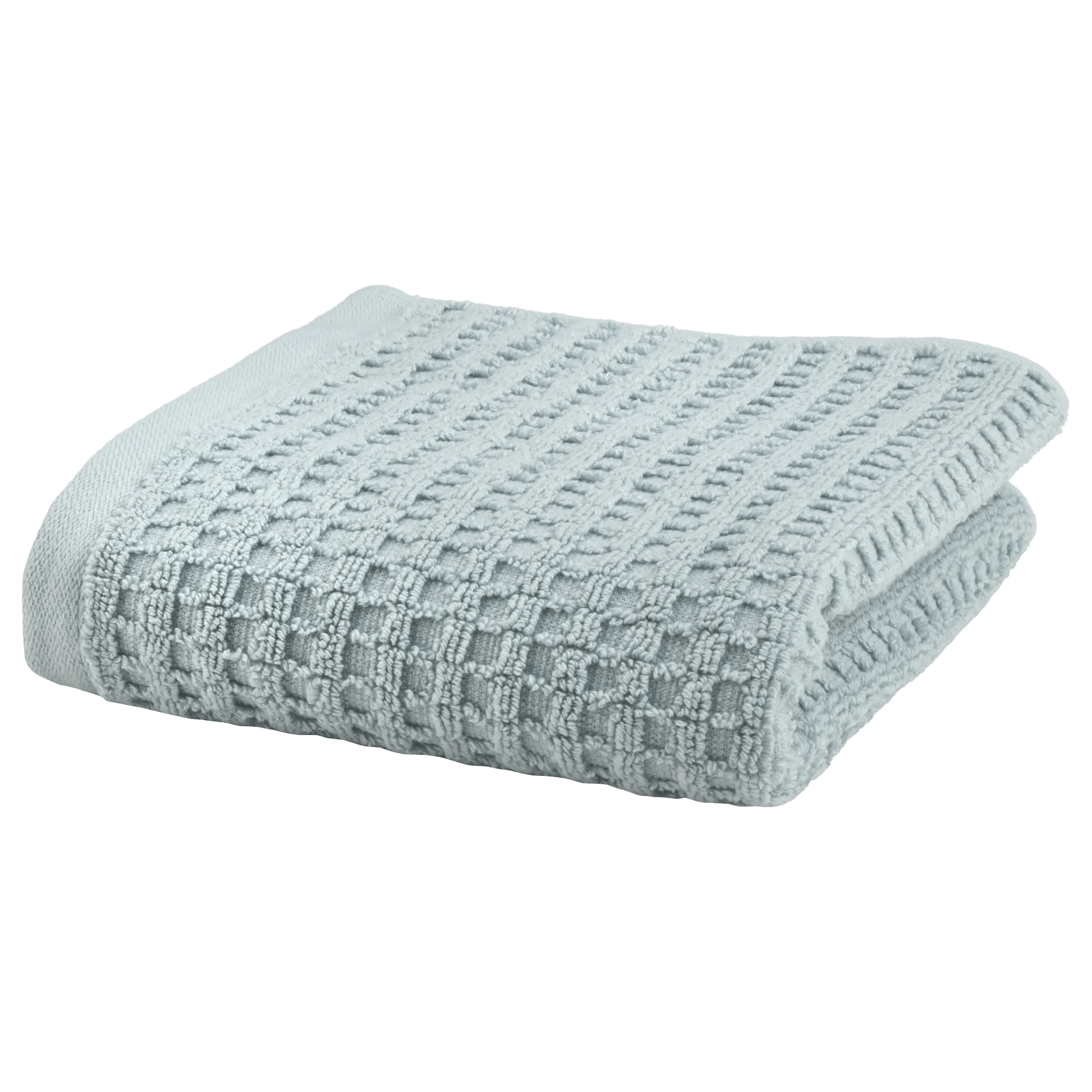 Serviette à main en coton gaufré