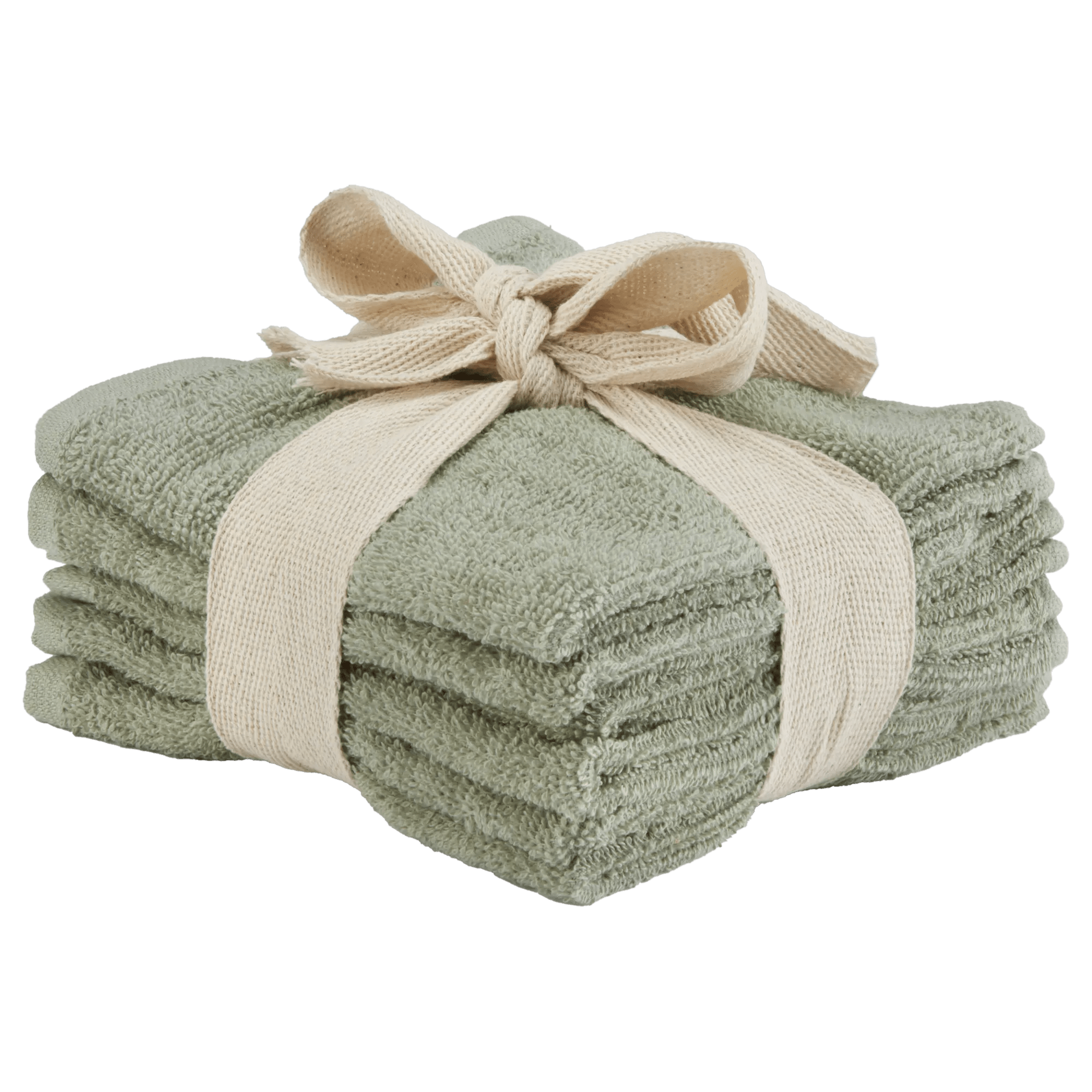 Natural Cotton Towels - Set of 6
