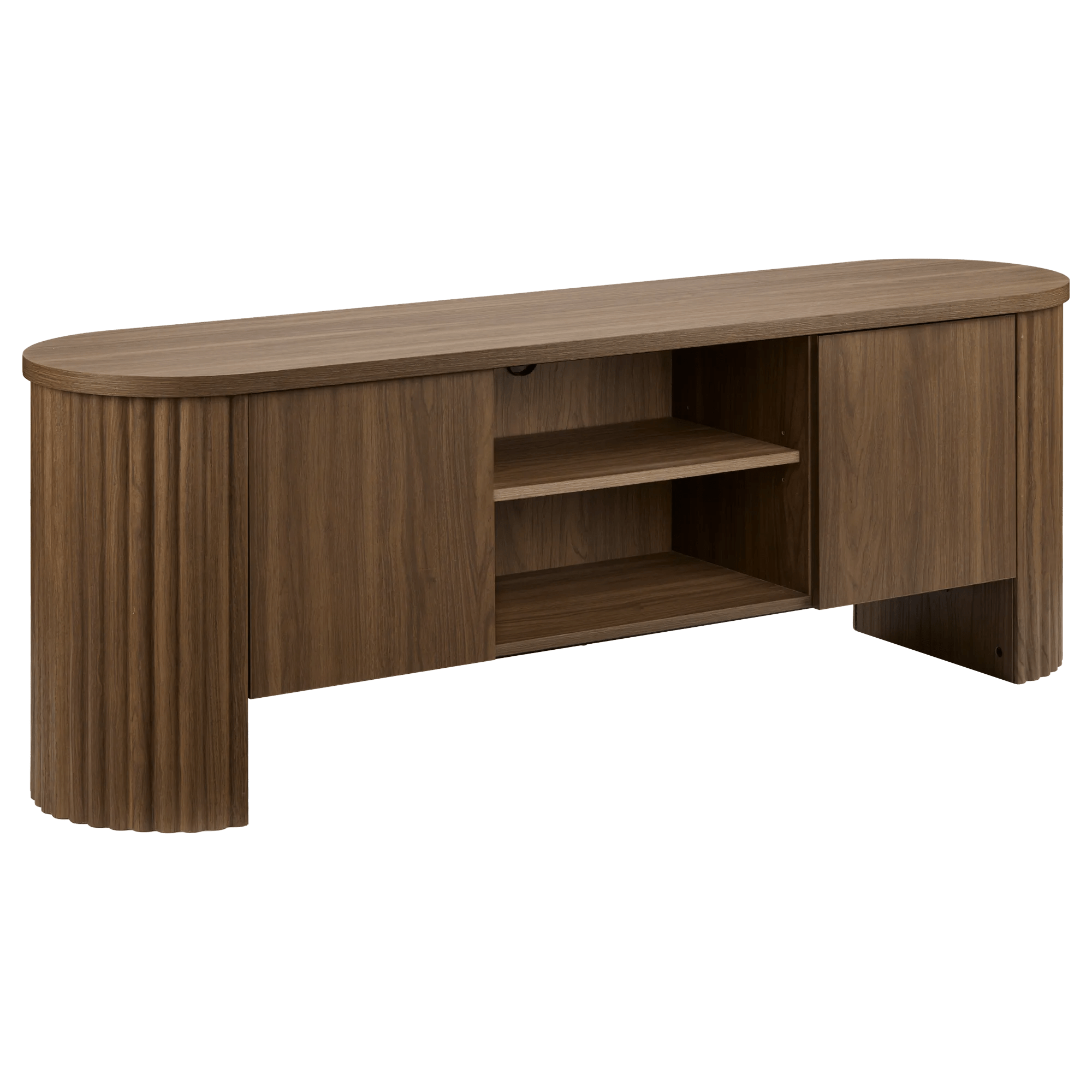 Meuble de rangement multimédias en bois