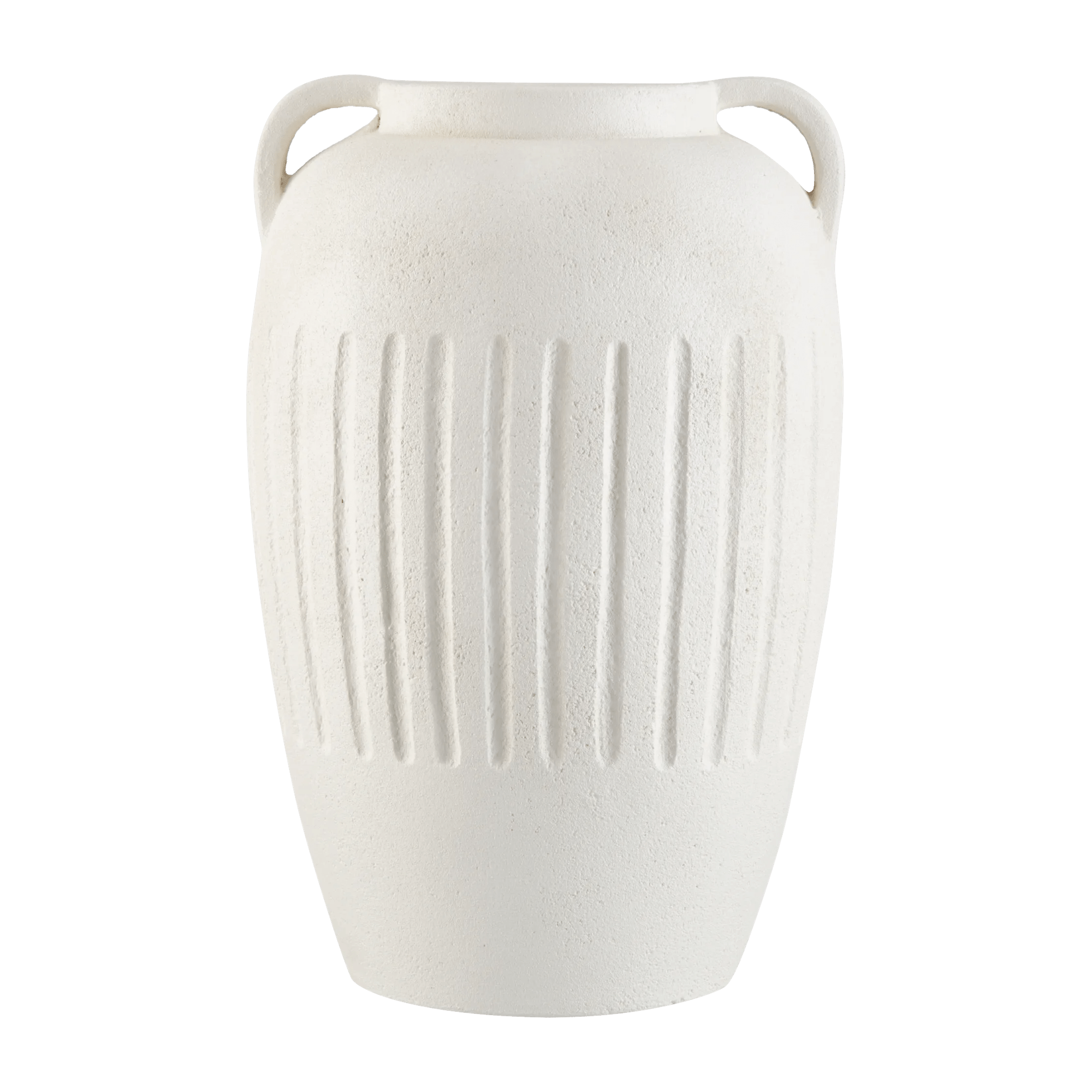 Large Floor Vase with Handles