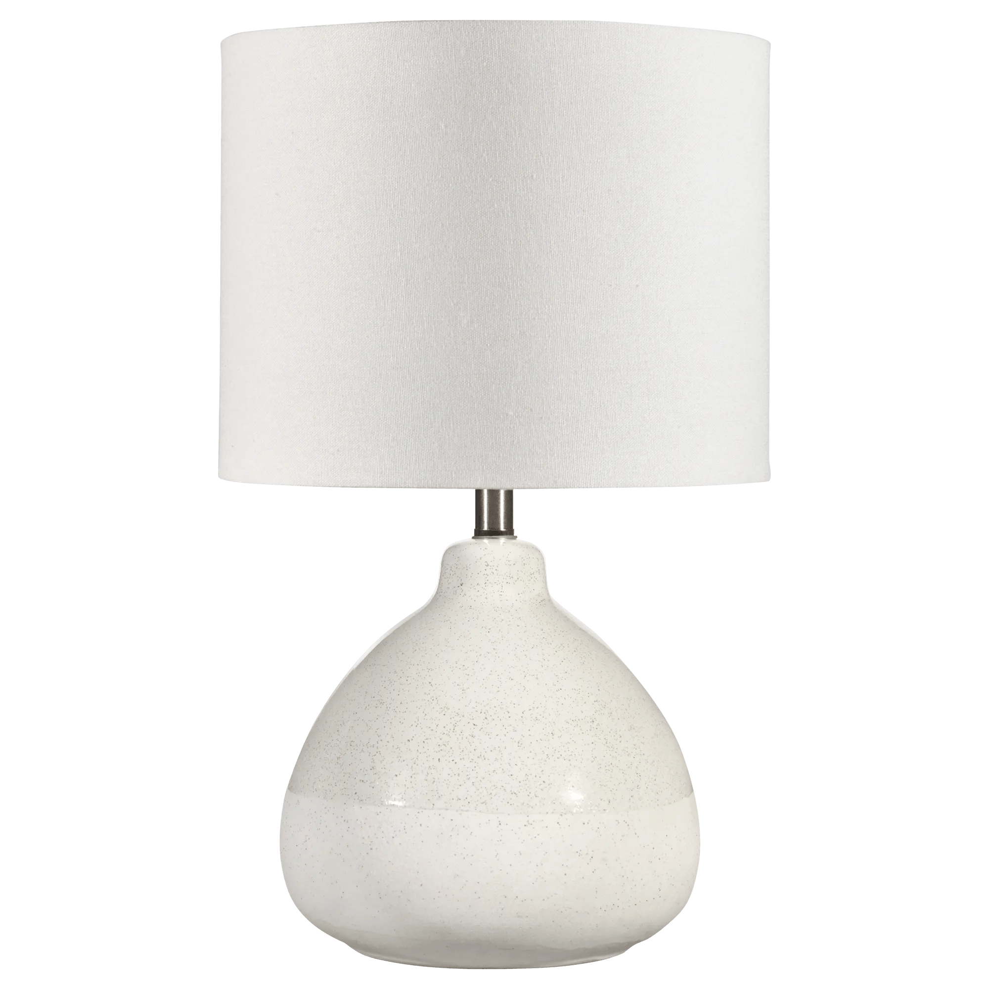 Lampe de table en céramique mouchetée