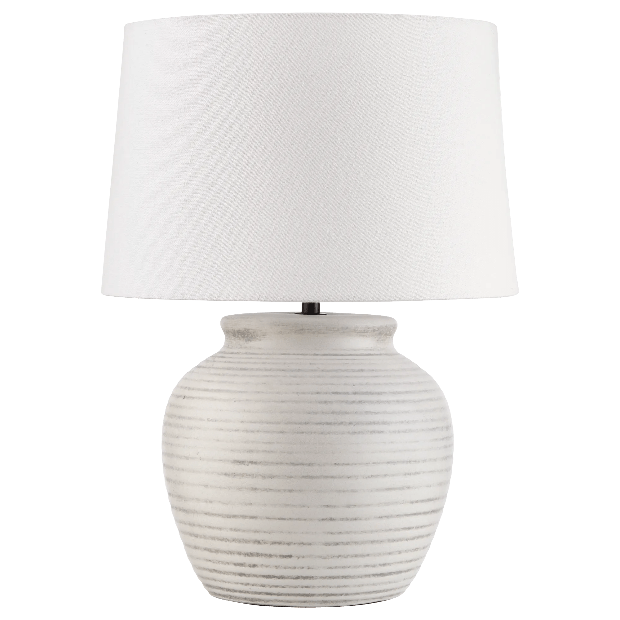 Lampe décorative en céramique ronde