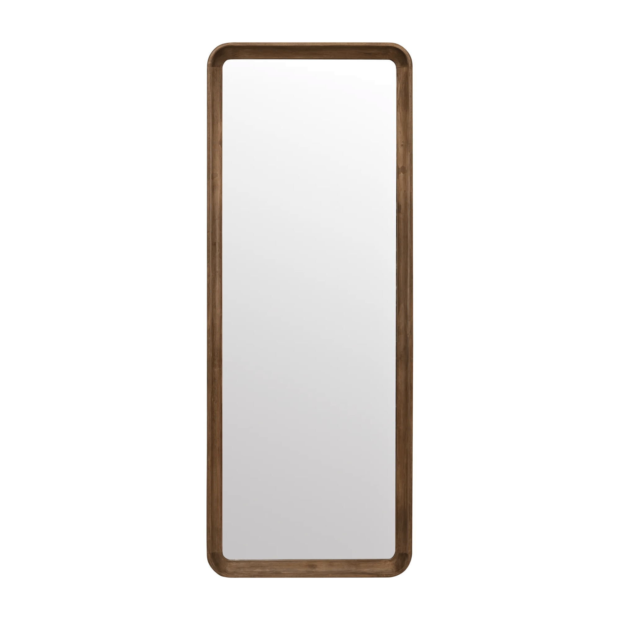 Jacobsen miroir en bois brun