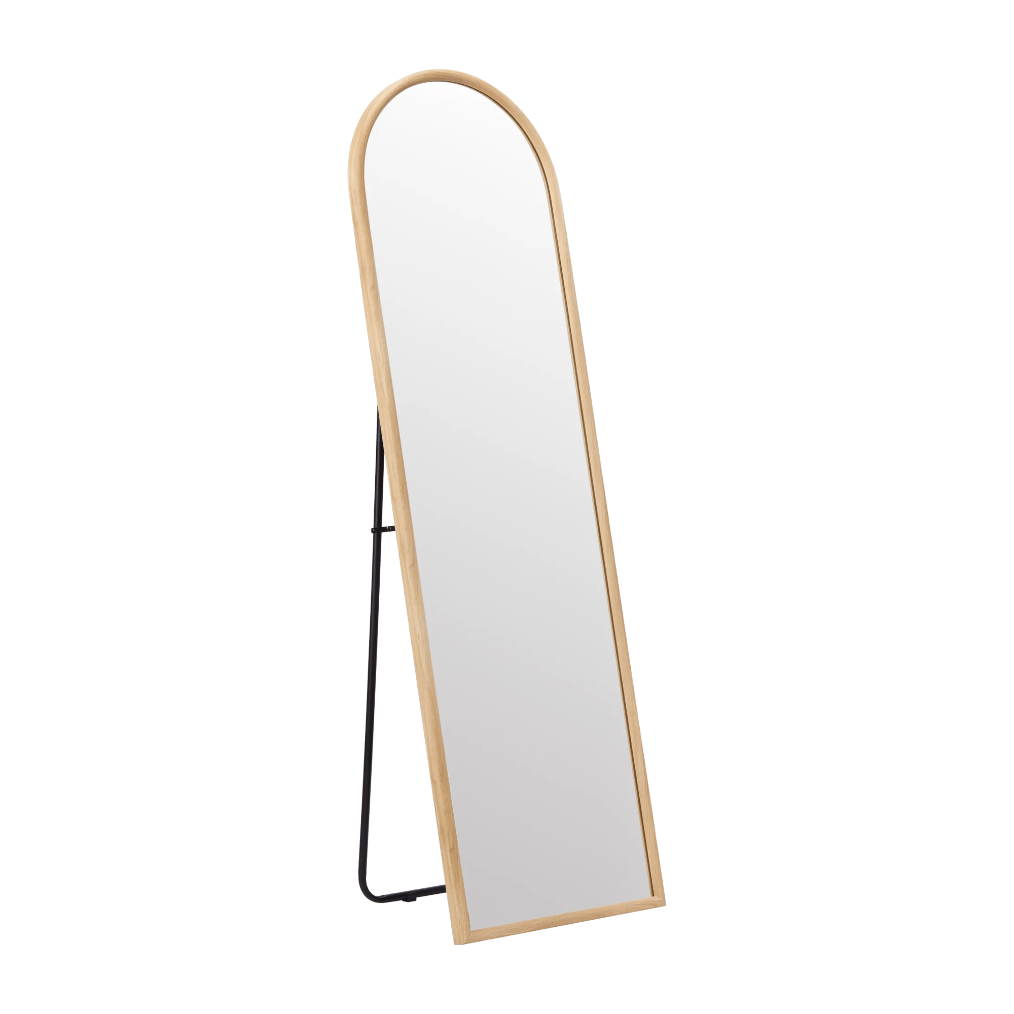 Miroir arche plein pied naturel