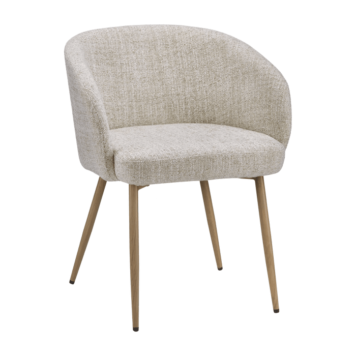 Upholstered Fabric Accent Chair