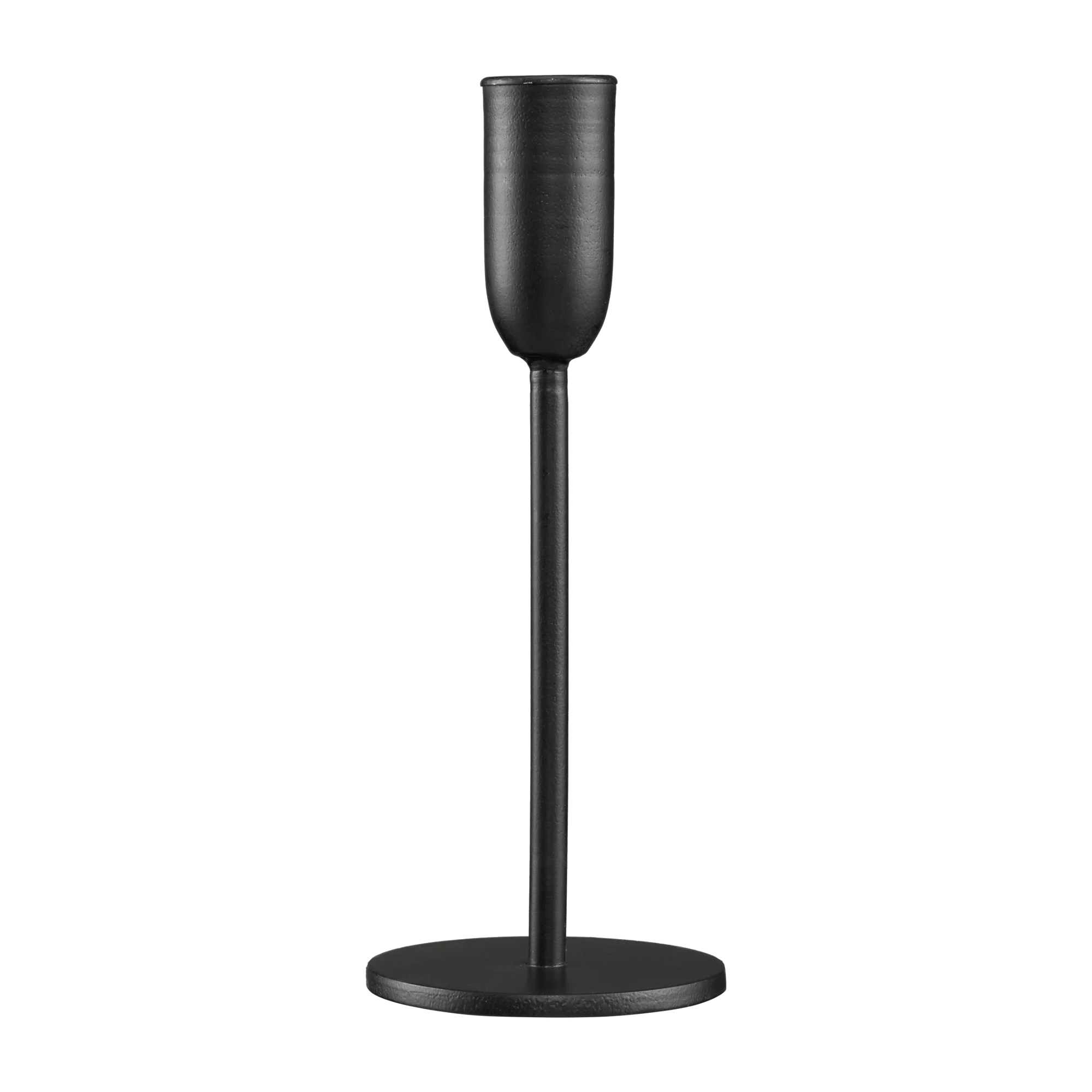 Black Metal Taper Candle Holder